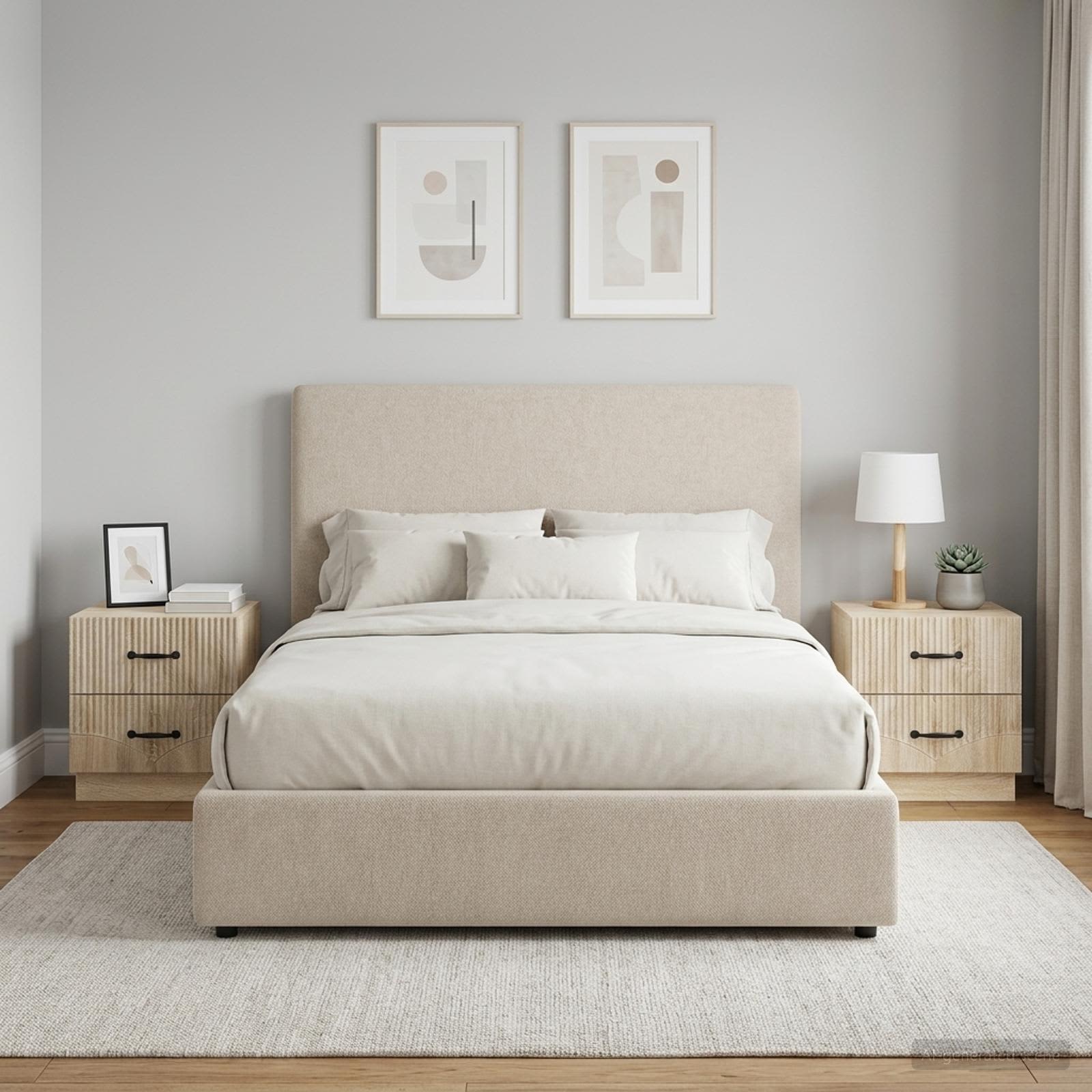 Šalia lovos spintelė 2 pcs Sonoma ąžuolas 43 x 34,5 x 44,5 cm