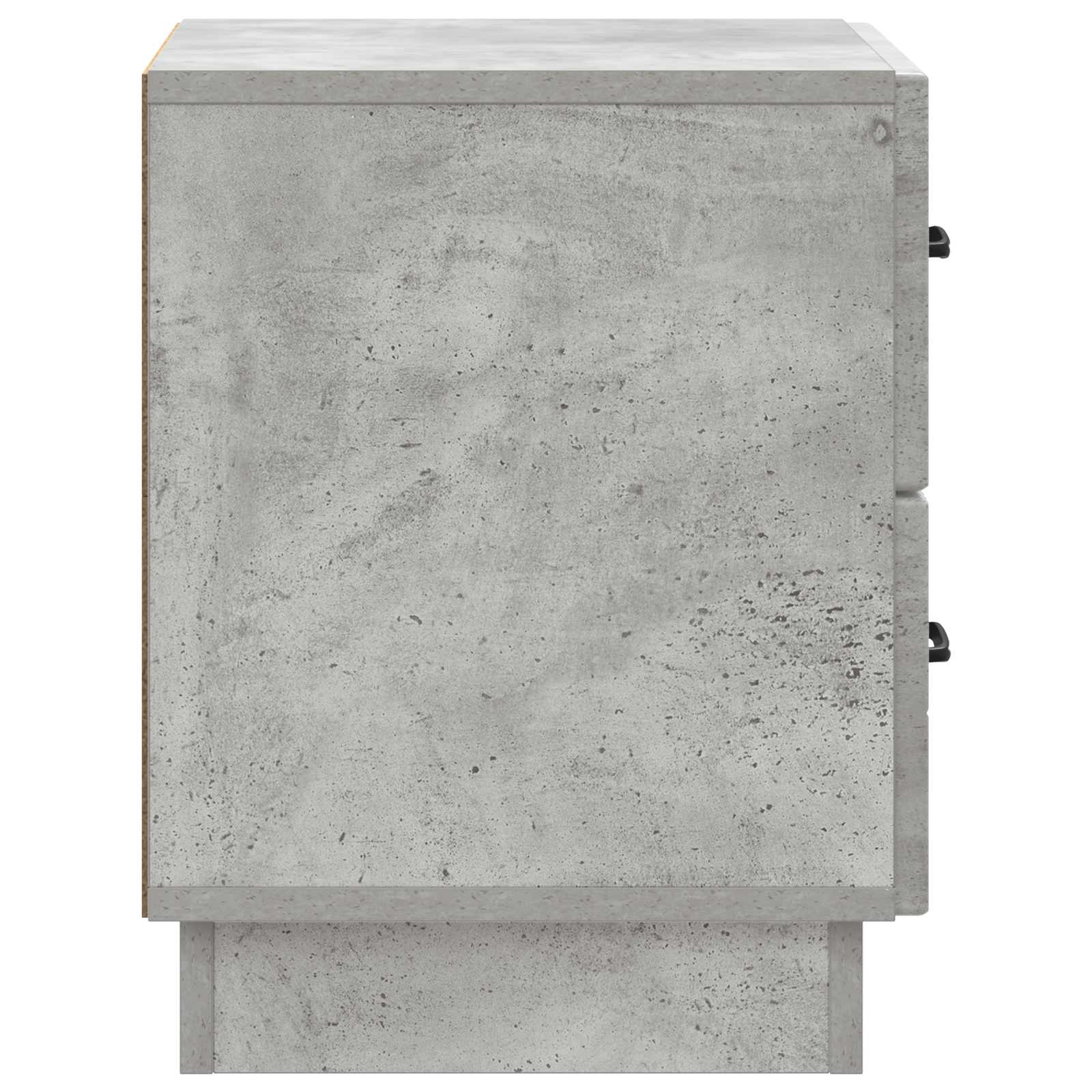 Šalia lovos spintelė 2 pcs Betono pilka 43 x 34,5 x 44,5 cm