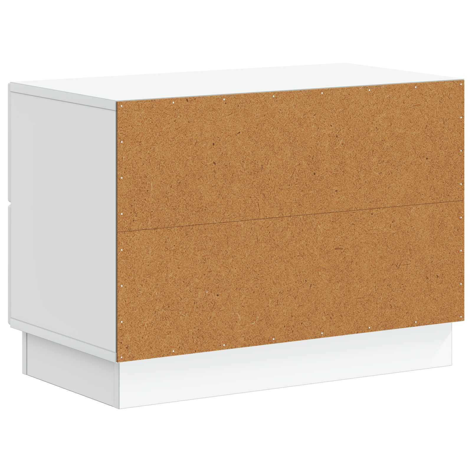 Šalia lovos spintelė Balta 62 x 34,5 x 44,5 cm Apdirbta mediena