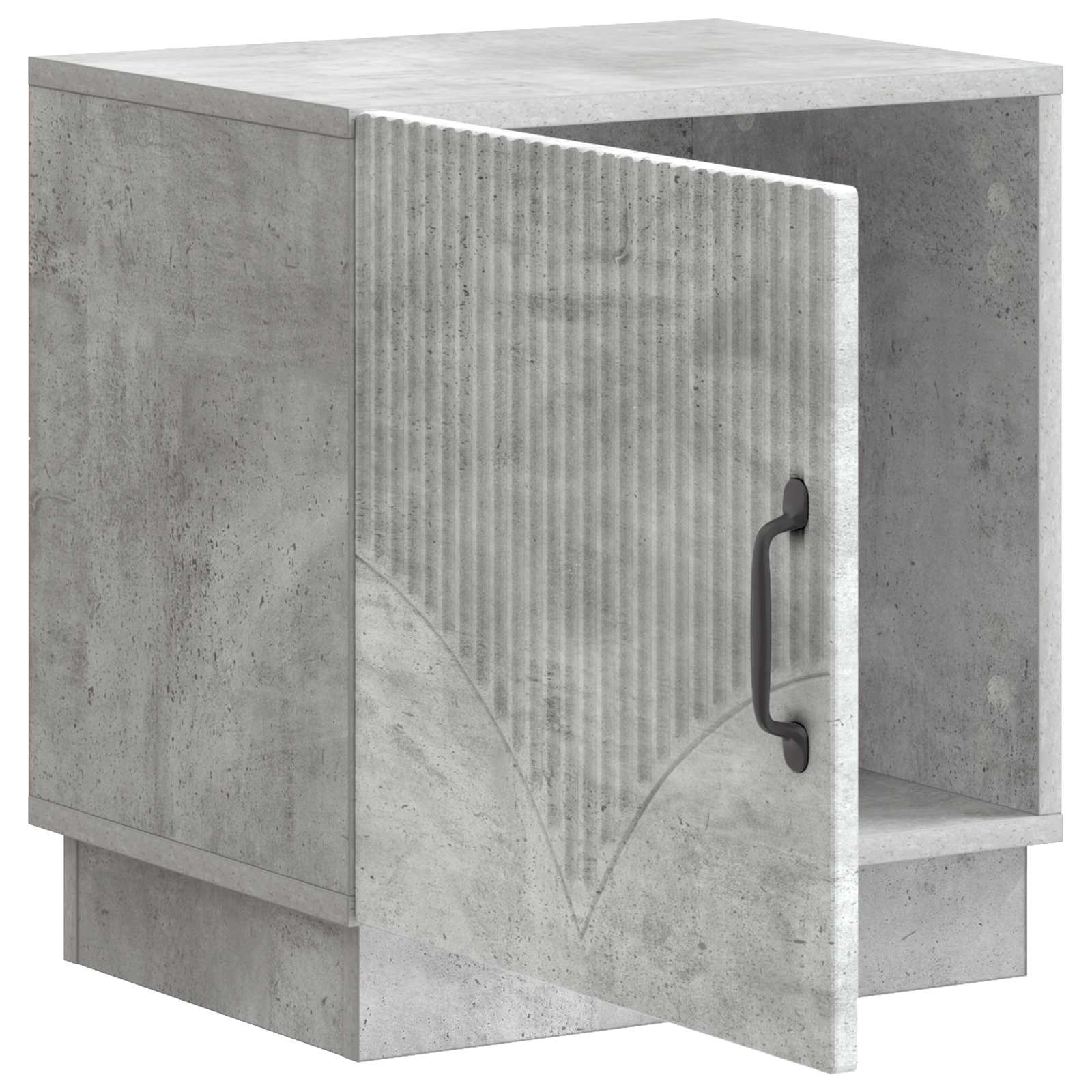 Naktinis staliukas Betono pilka 43 x 34,5 x 47 cm