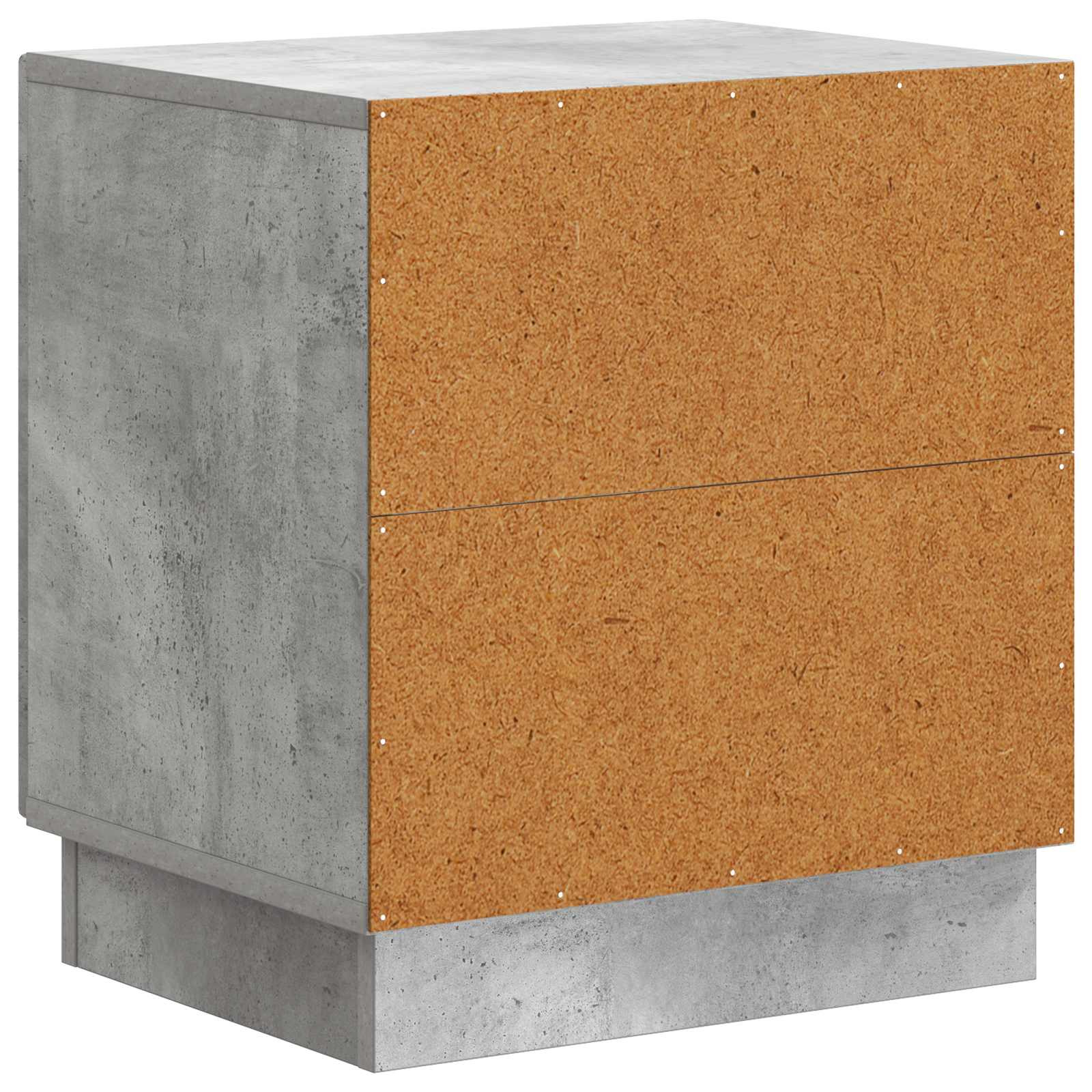 Naktinis staliukas Betono pilka 43 x 34,5 x 47 cm