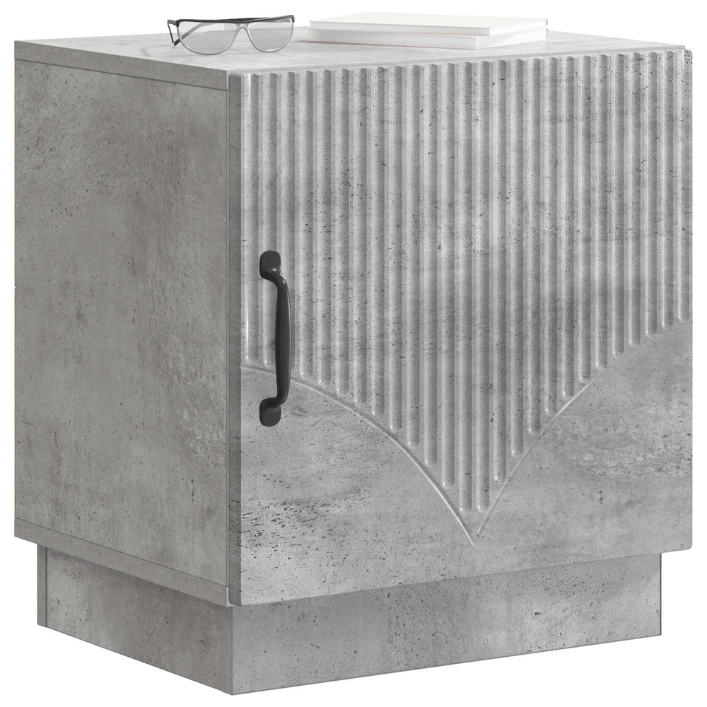 Naktinis staliukas Betono pilka 43 x 34,5 x 47 cm