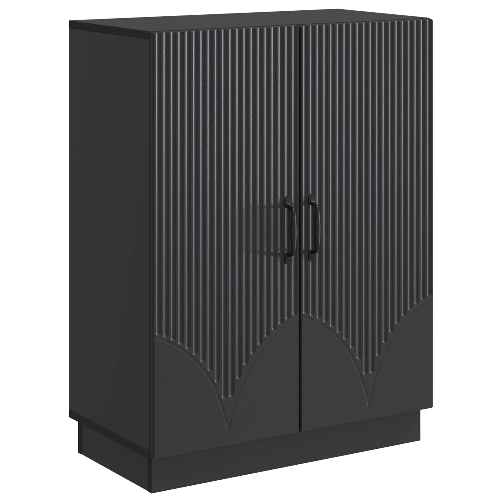 Kabalas Juoda 66 x 34,5 x 87 cm Apdirbta mediena