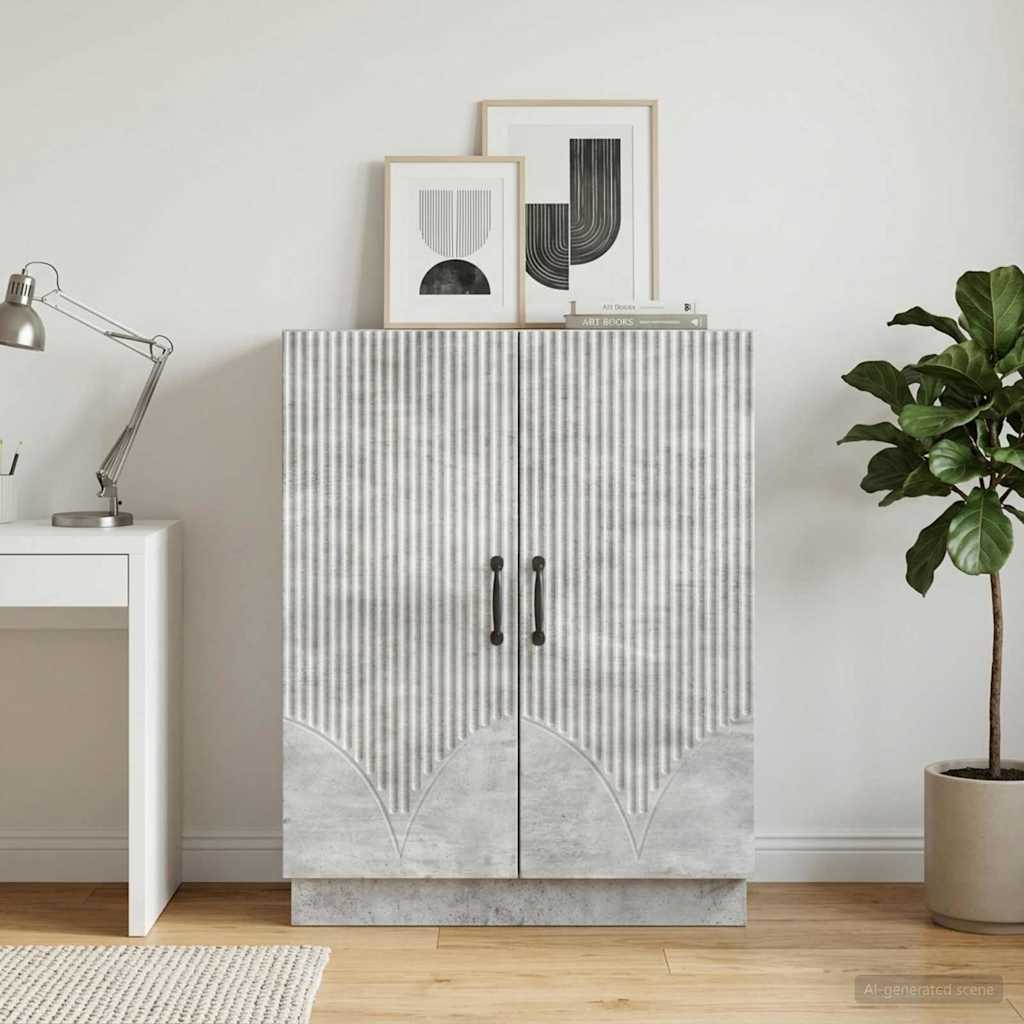 Kabalas Betono pilka 66 x 34,5 x 87 cm Apdirbta mediena