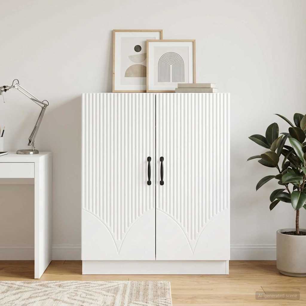 Kabalas Itin blizgi balta 66 x 34,5 x 87 cm Apdirbta mediena