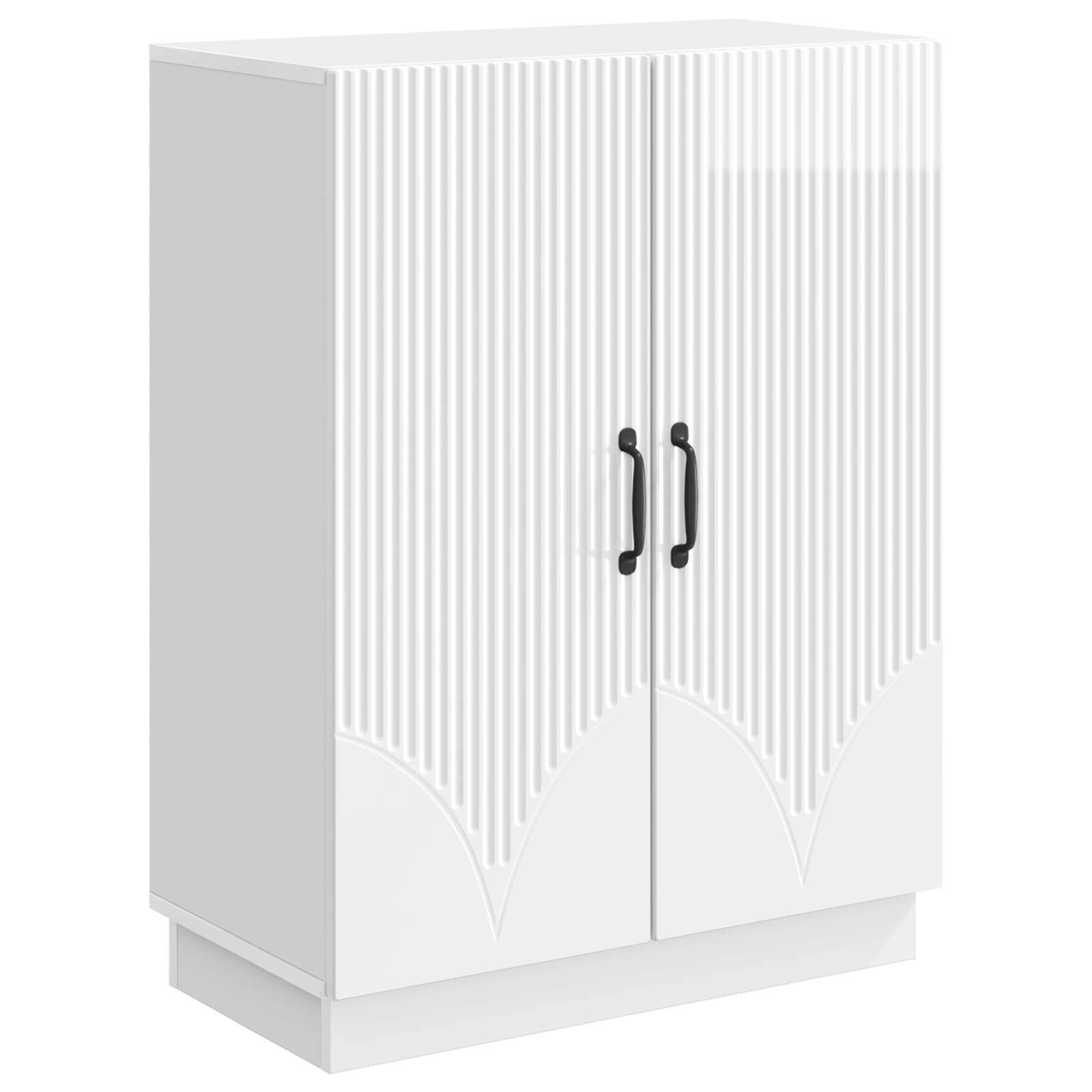 Kabalas Itin blizgi balta 66 x 34,5 x 87 cm Apdirbta mediena