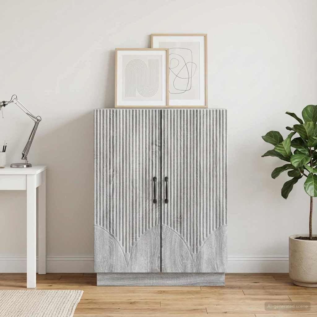Kabalas Pilka sonoma ąžuolo 66 x 34,5 x 87 cm Apdirbta mediena