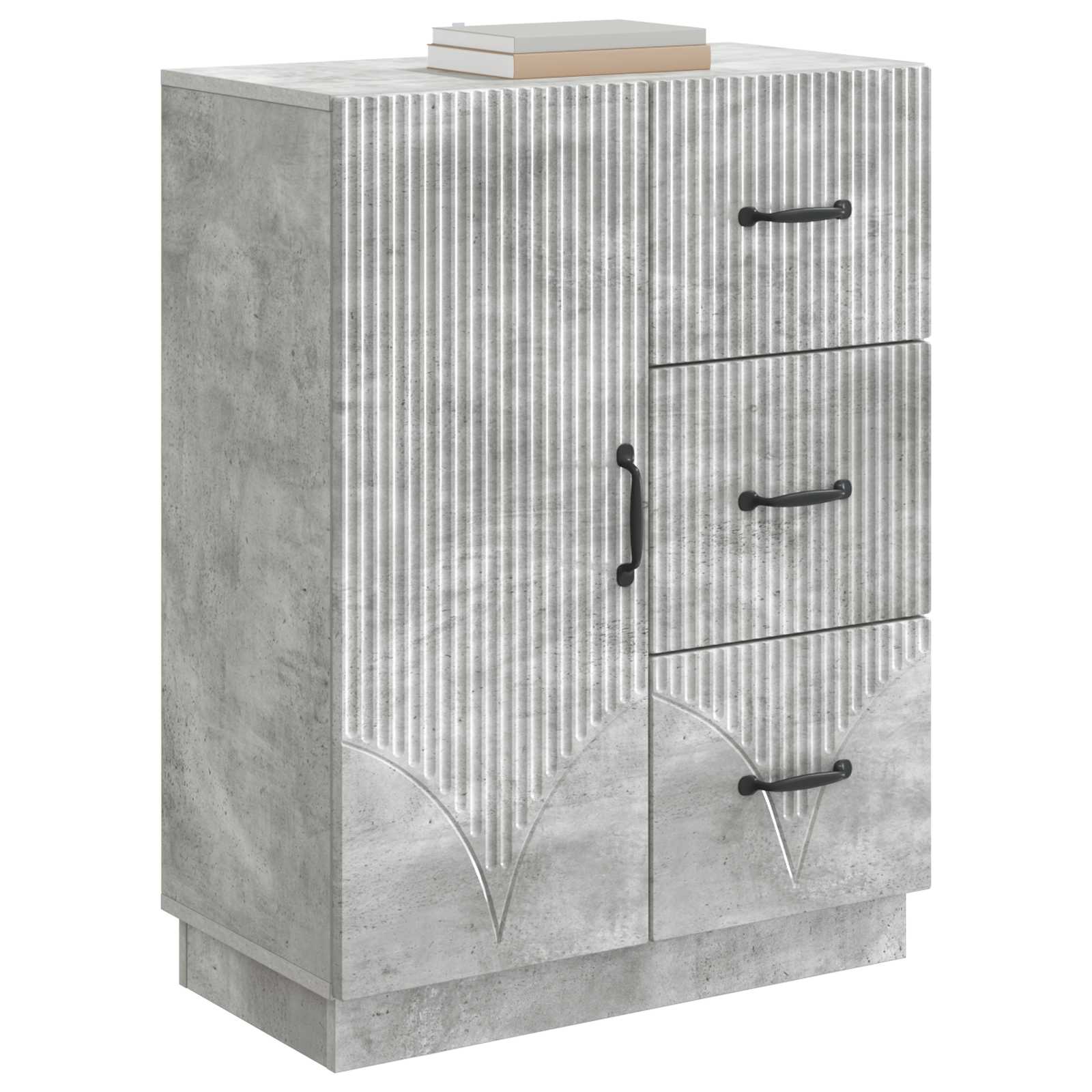 Kabalas Betono pilka 66 x 34,5 x 87 cm Apdirbta mediena