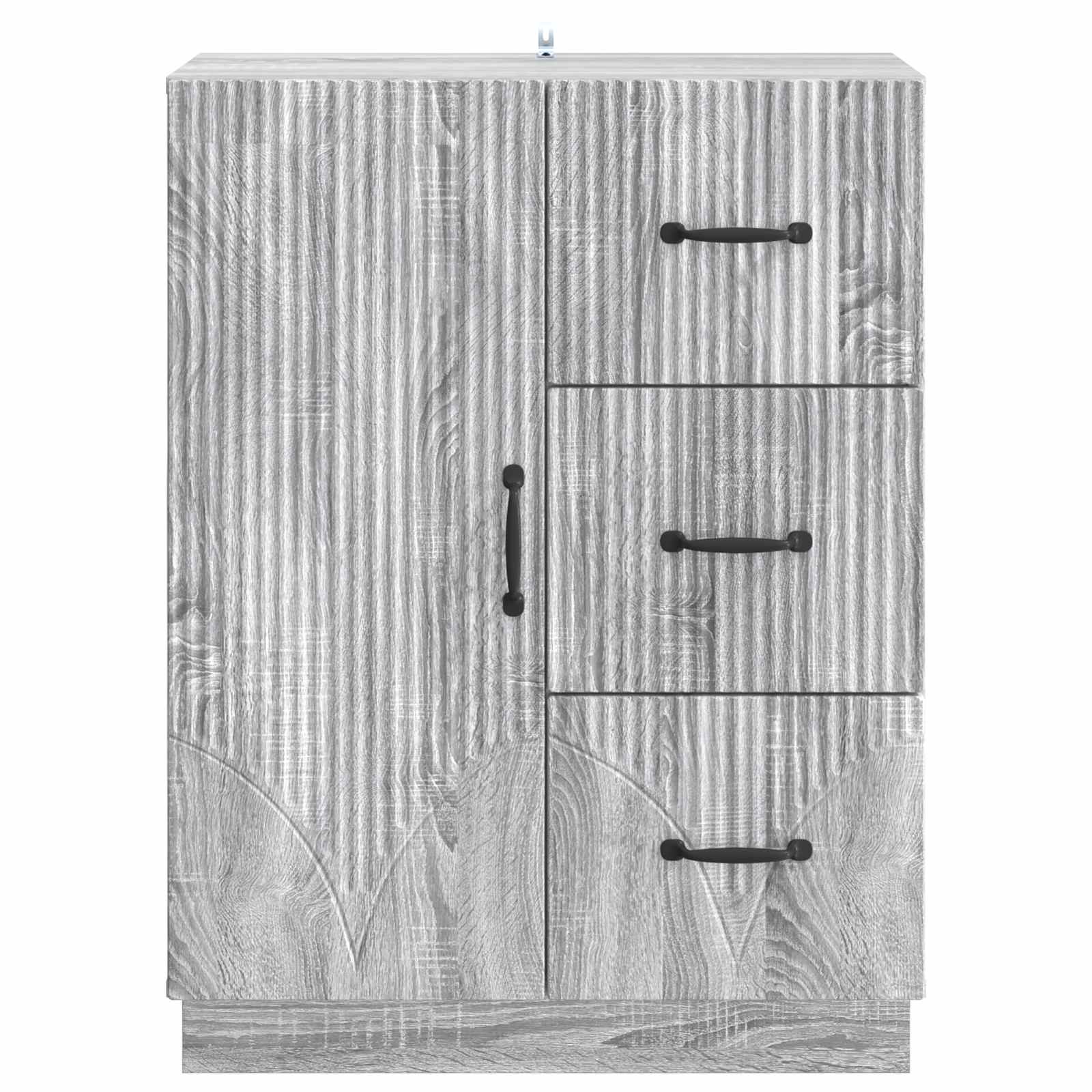 Kabalas Pilka sonoma ąžuolo 66 x 34,5 x 87 cm Apdirbta mediena