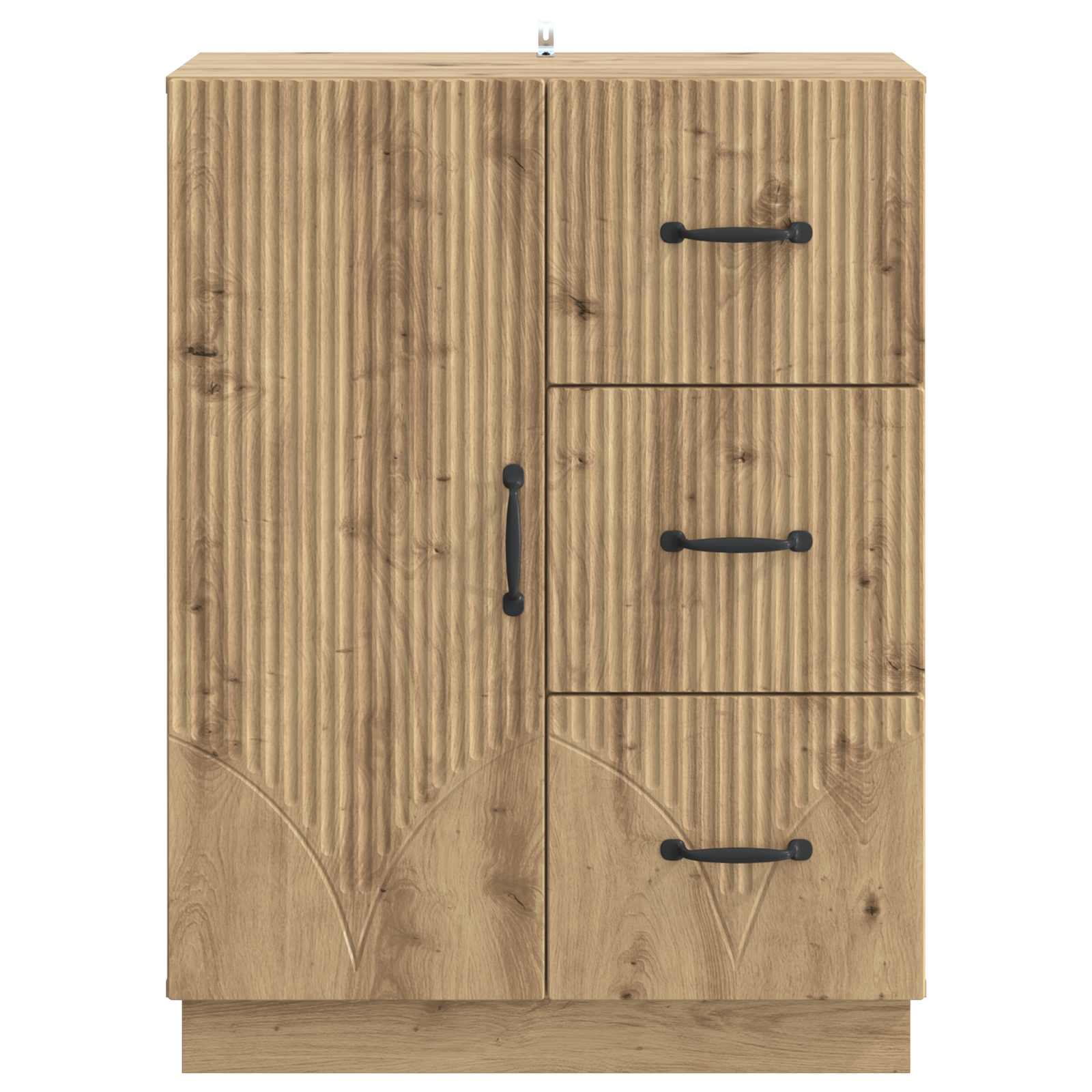 Kabalas Artisano ąžuolo 66 x 34,5 x 87 cm Apdirbta mediena