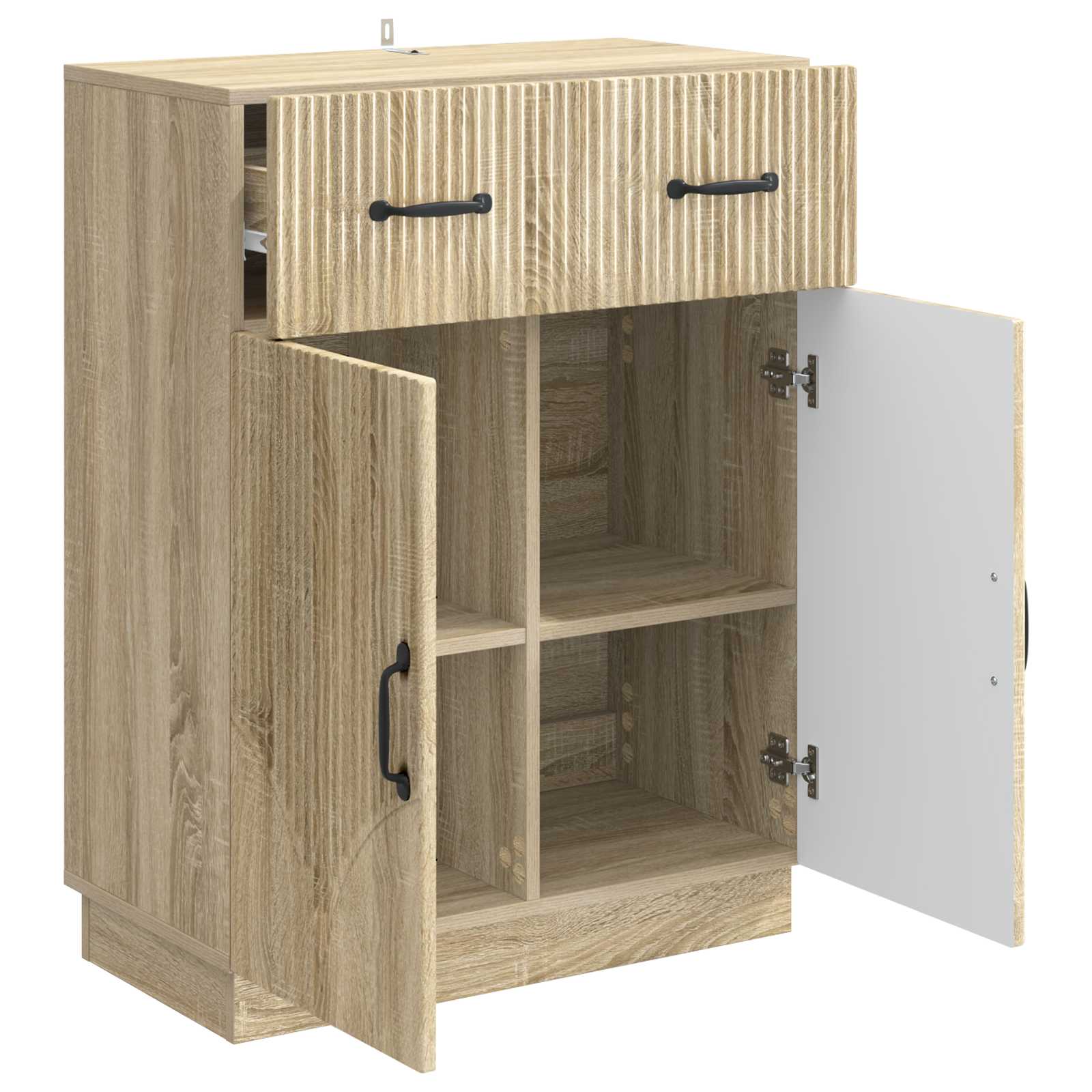 Kumode Sonoma ozols 66 x 34,5 x 87 cm Inženierijas koks