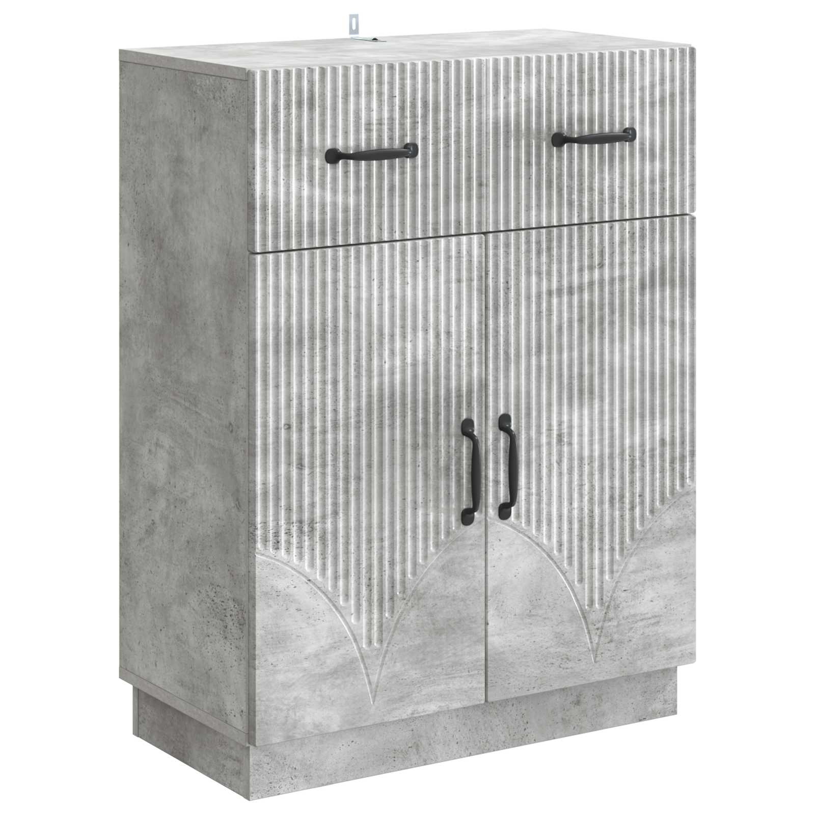 Kabalas Betono pilka 66 x 34,5 x 87 cm Apdirbta mediena