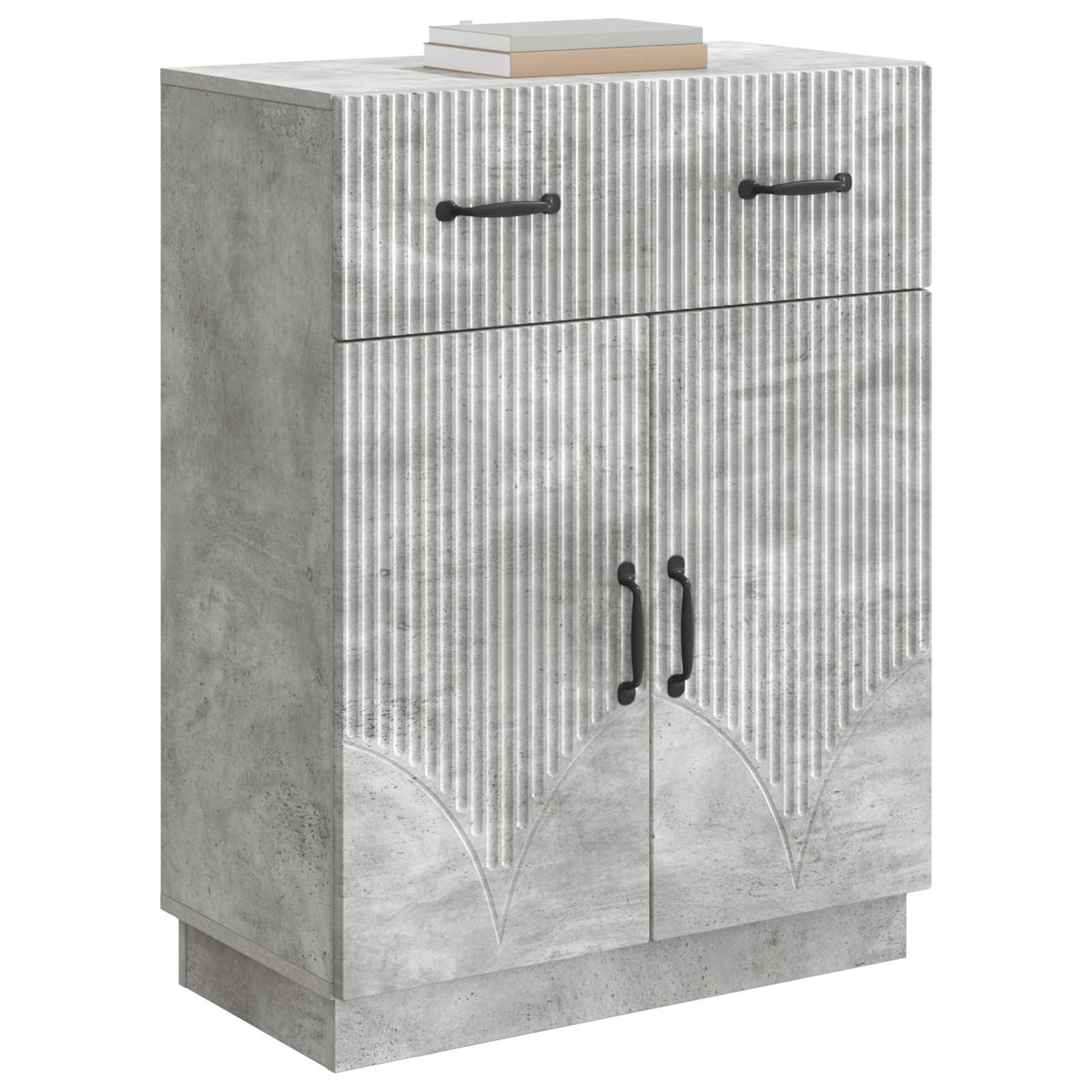 Kabalas Betono pilka 66 x 34,5 x 87 cm Apdirbta mediena