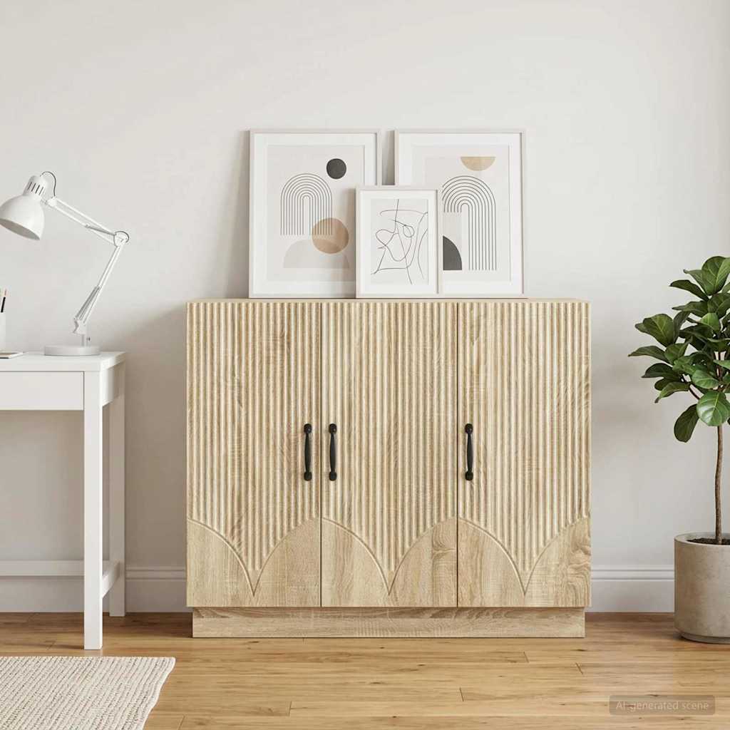 Kabalas Sonoma ąžuolas 89 x 34,5 x 77 cm Apdirbta mediena