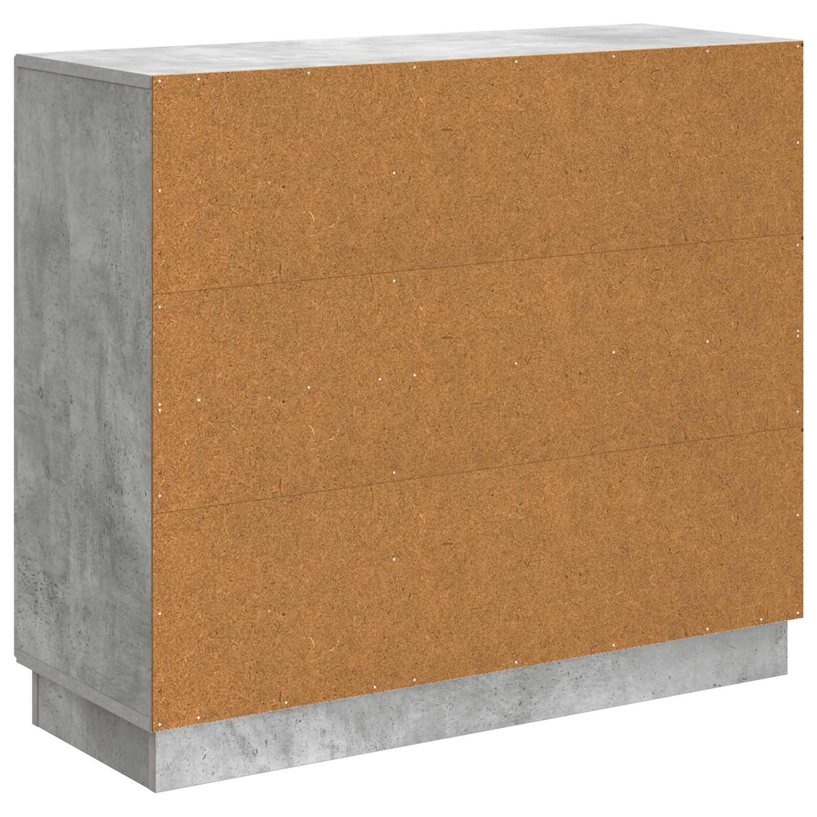 Kabalas Betona pelēks 89 x 34,5 x 77 cm Apstrādāta koksne