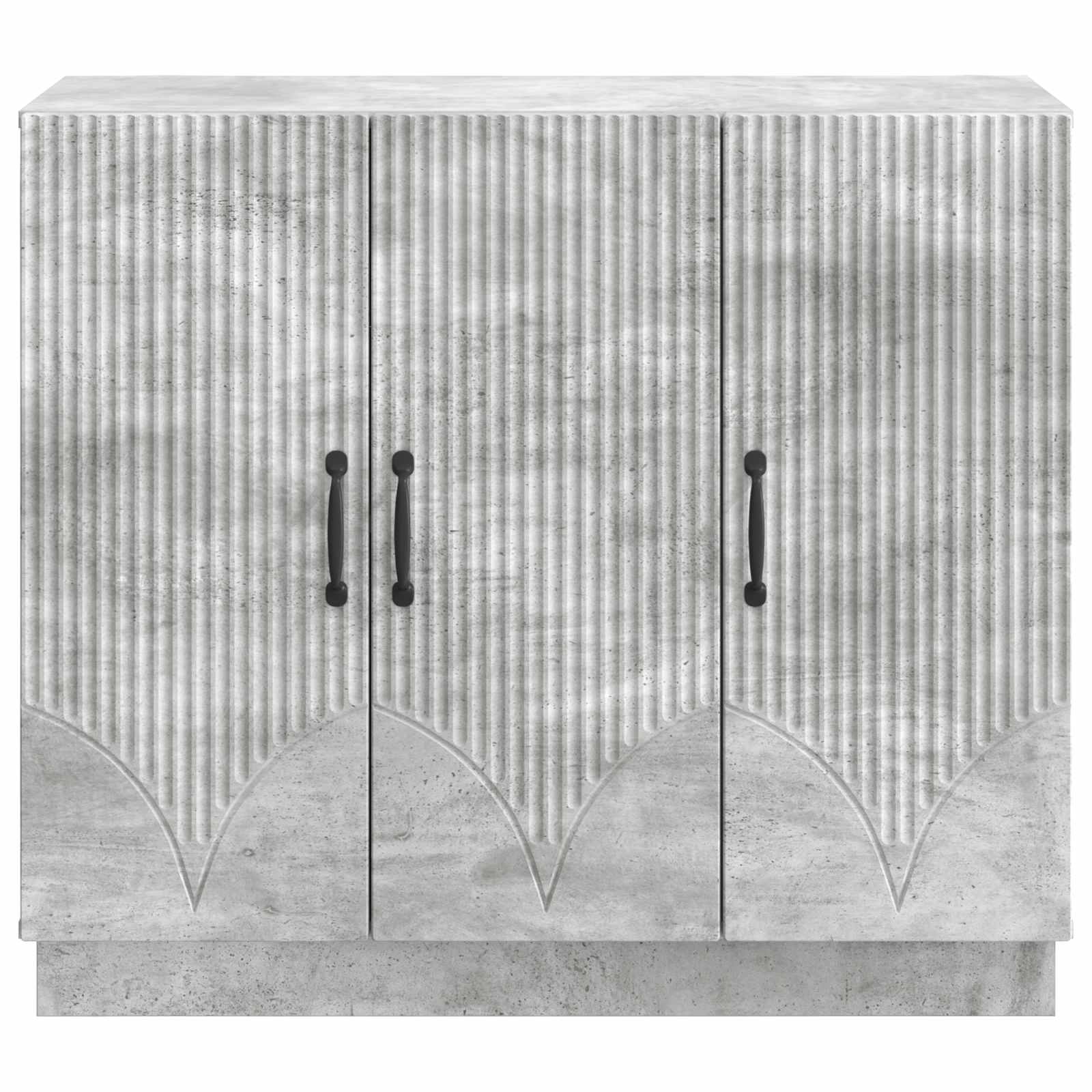 Kabalas Betona pelēks 89 x 34,5 x 77 cm Apstrādāta koksne