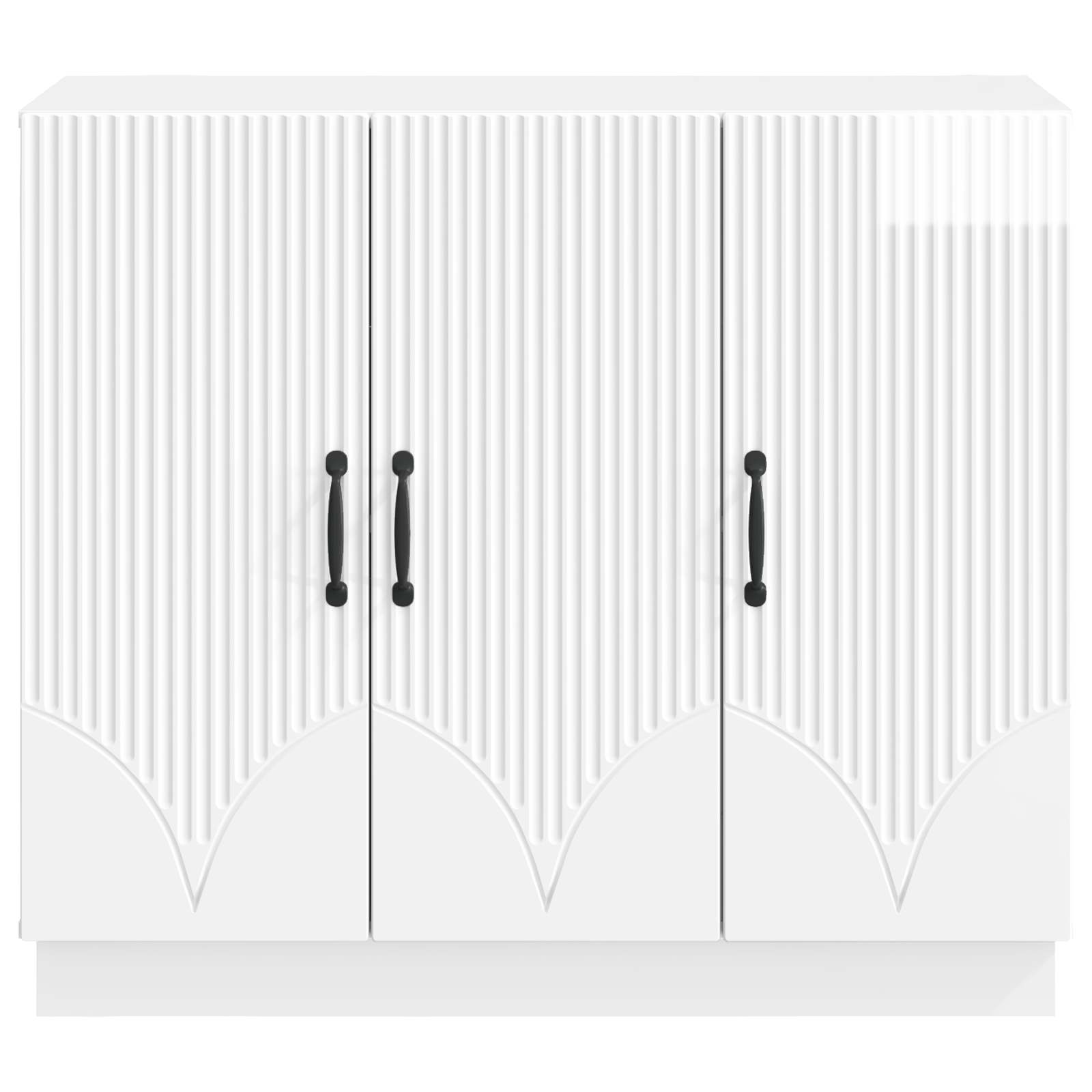 Kabalas Itin blizgi balta 89 x 34,5 x 77 cm Apdirbta mediena