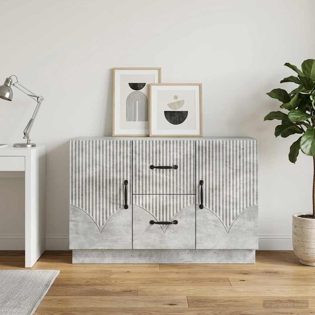Kabalas Betona pelēks 89 x 34,5 x 57 cm Apstrādāta koksne
