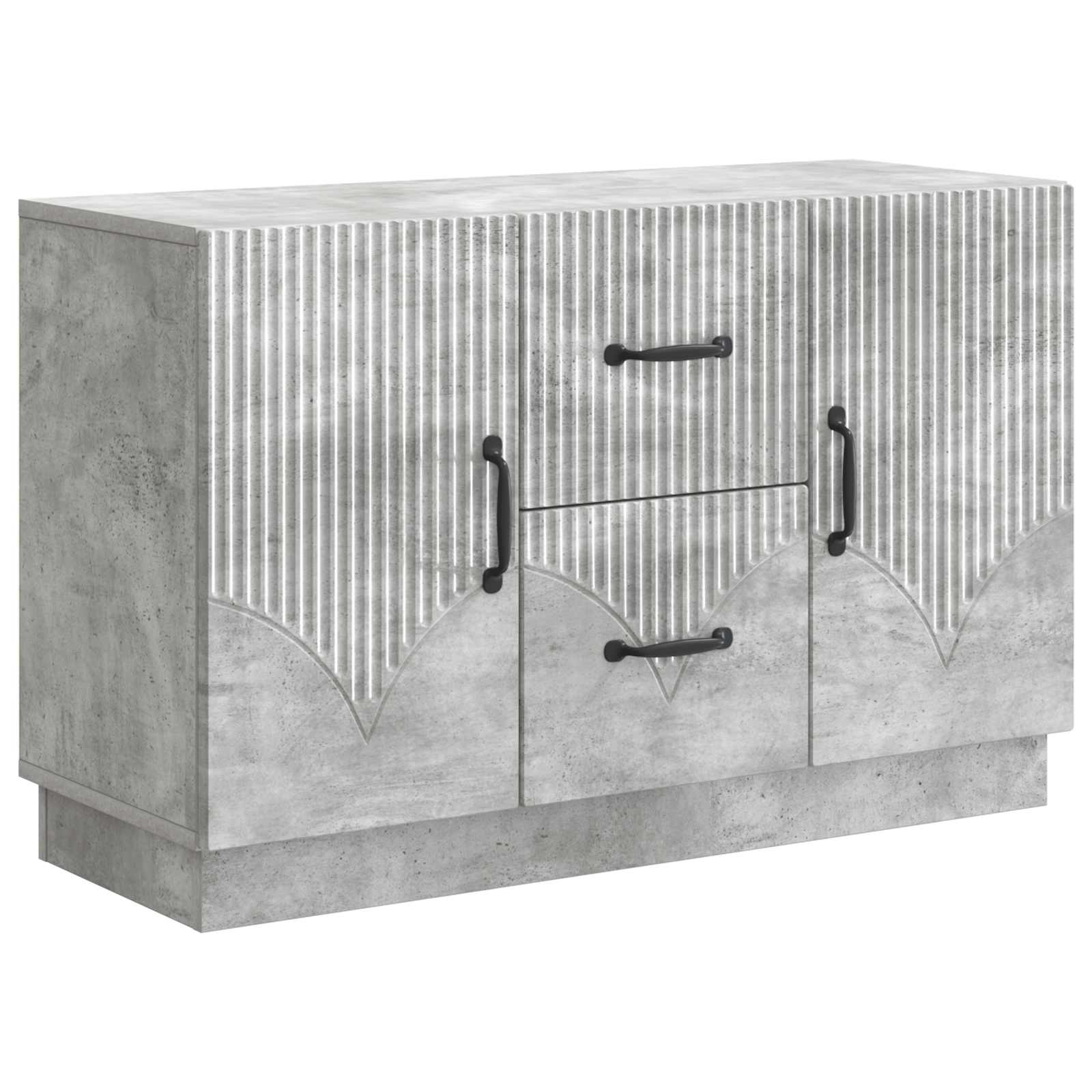 Kabalas Betona pelēks 89 x 34,5 x 57 cm Apstrādāta koksne