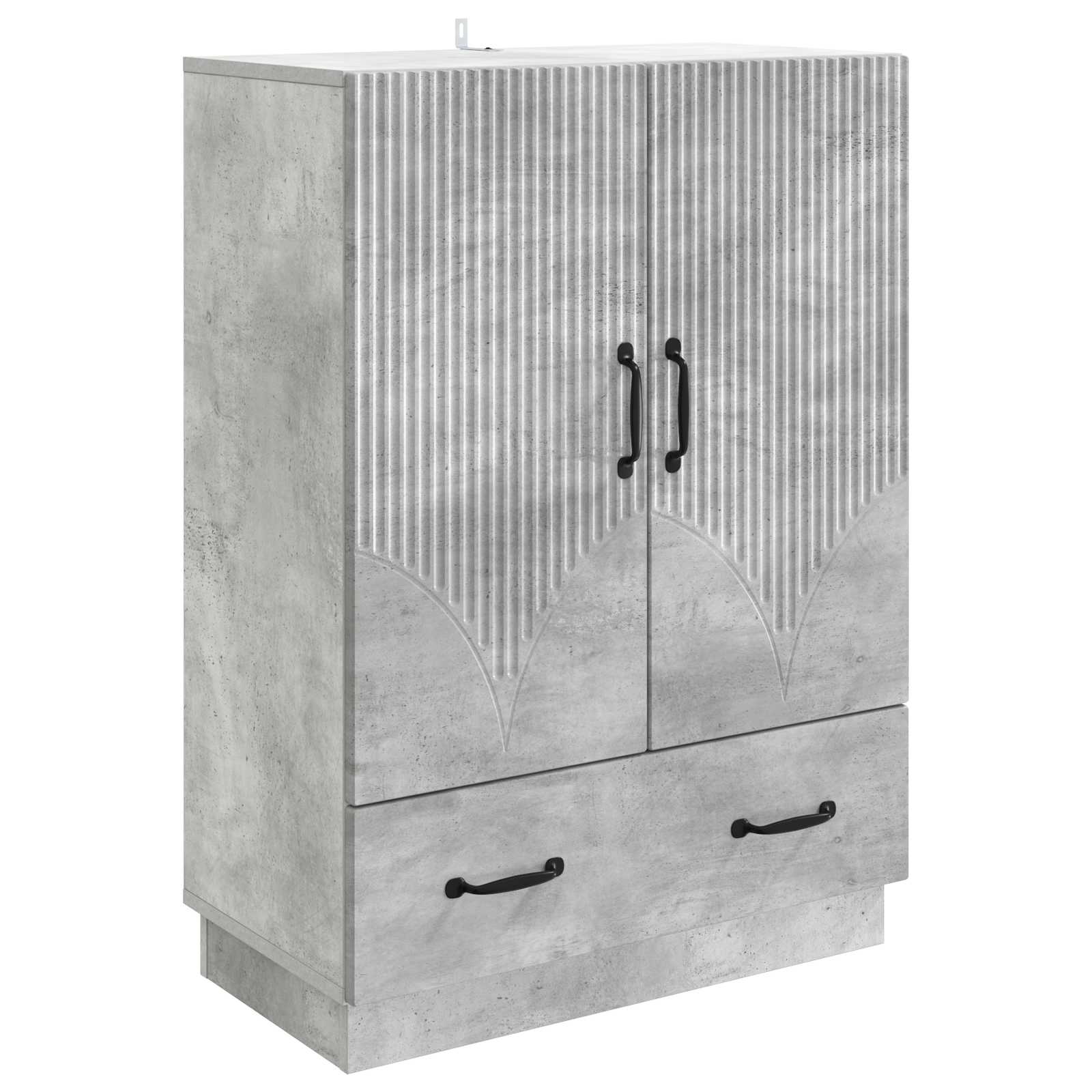 Kabalas Betono pilka 66 x 34,5 x 92 cm Apdirbta mediena
