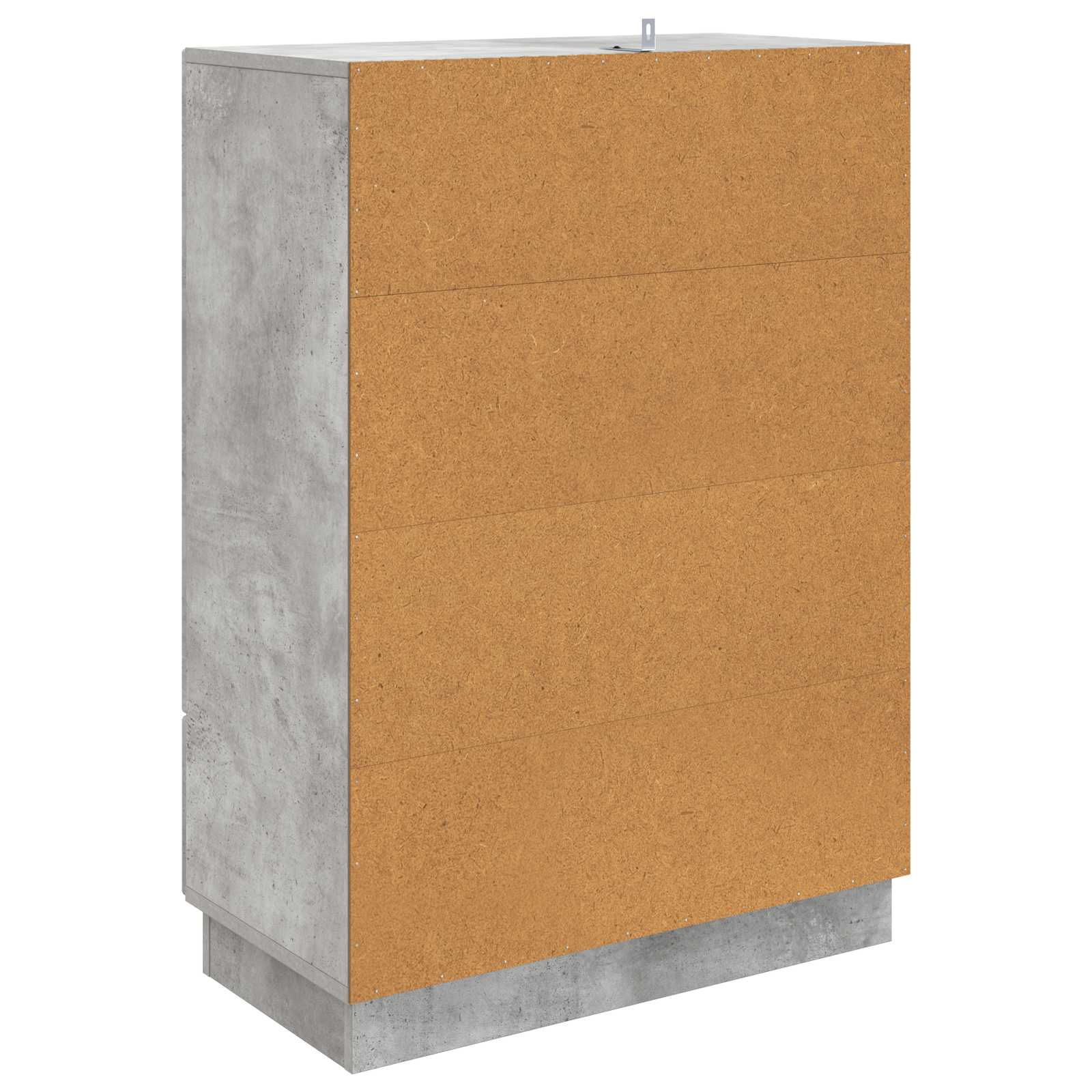 Kabalas Betono pilka 66 x 34,5 x 92 cm Apdirbta mediena