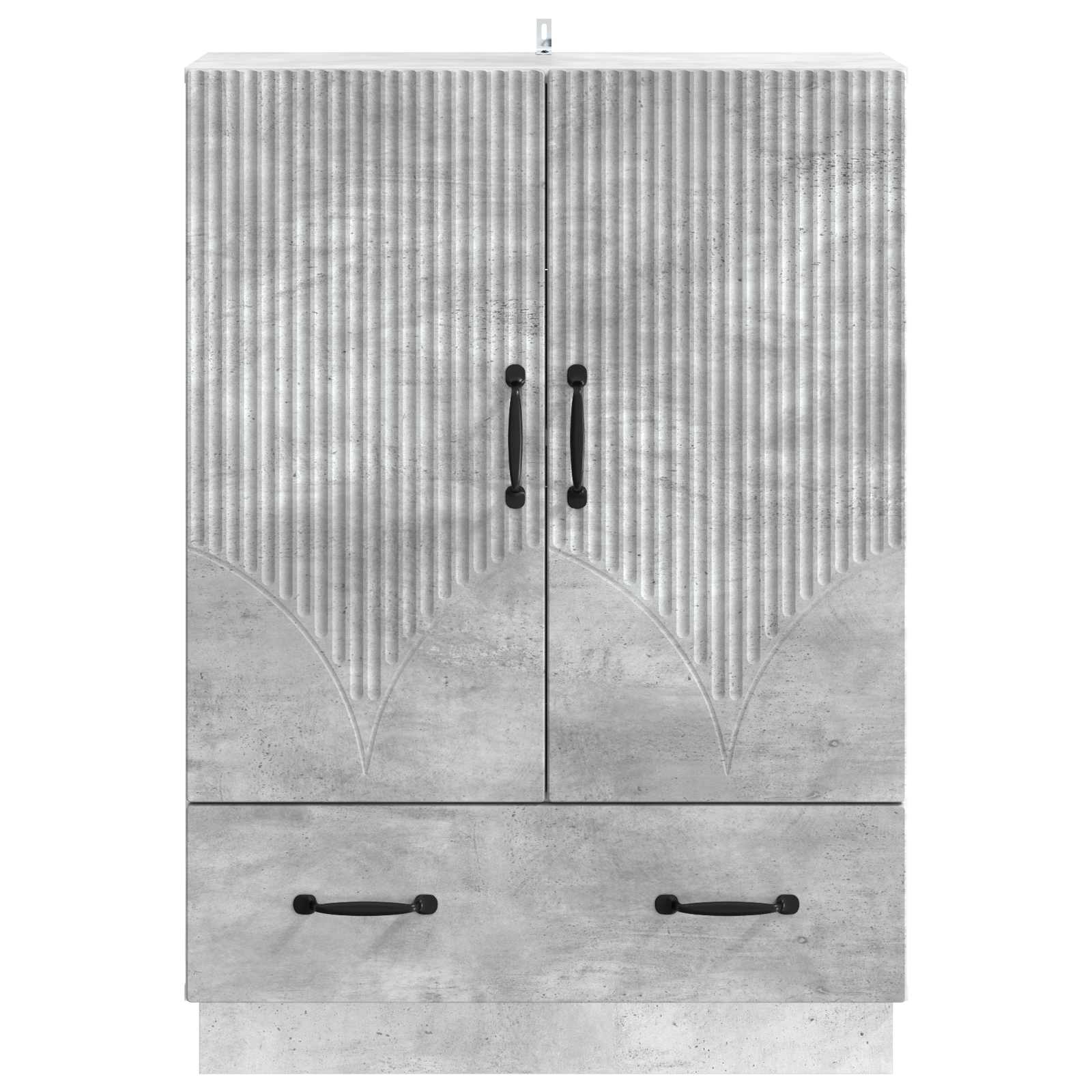 Kabalas Betono pilka 66 x 34,5 x 92 cm Apdirbta mediena