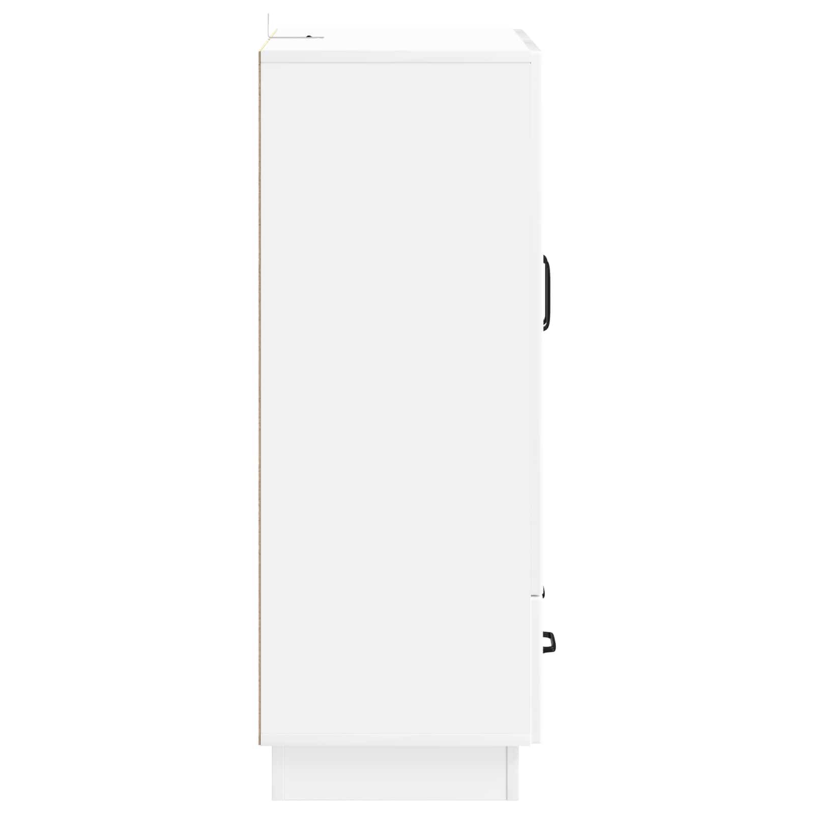 Kabalas Itin blizgi balta 66 x 34,5 x 92 cm Apdirbta mediena