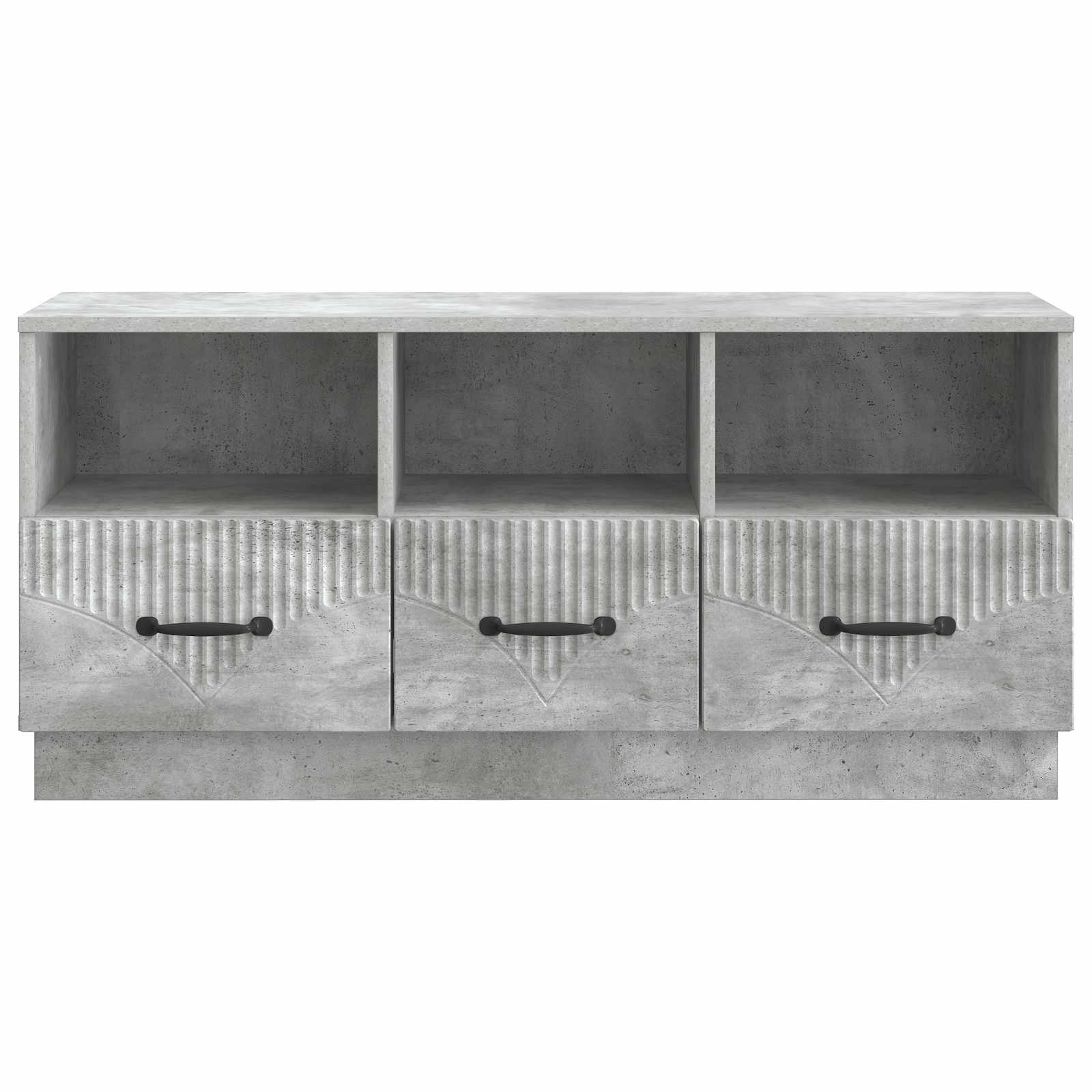 Televizoriaus spintelė Betono pilka 102 x 34,5 x 47 cm