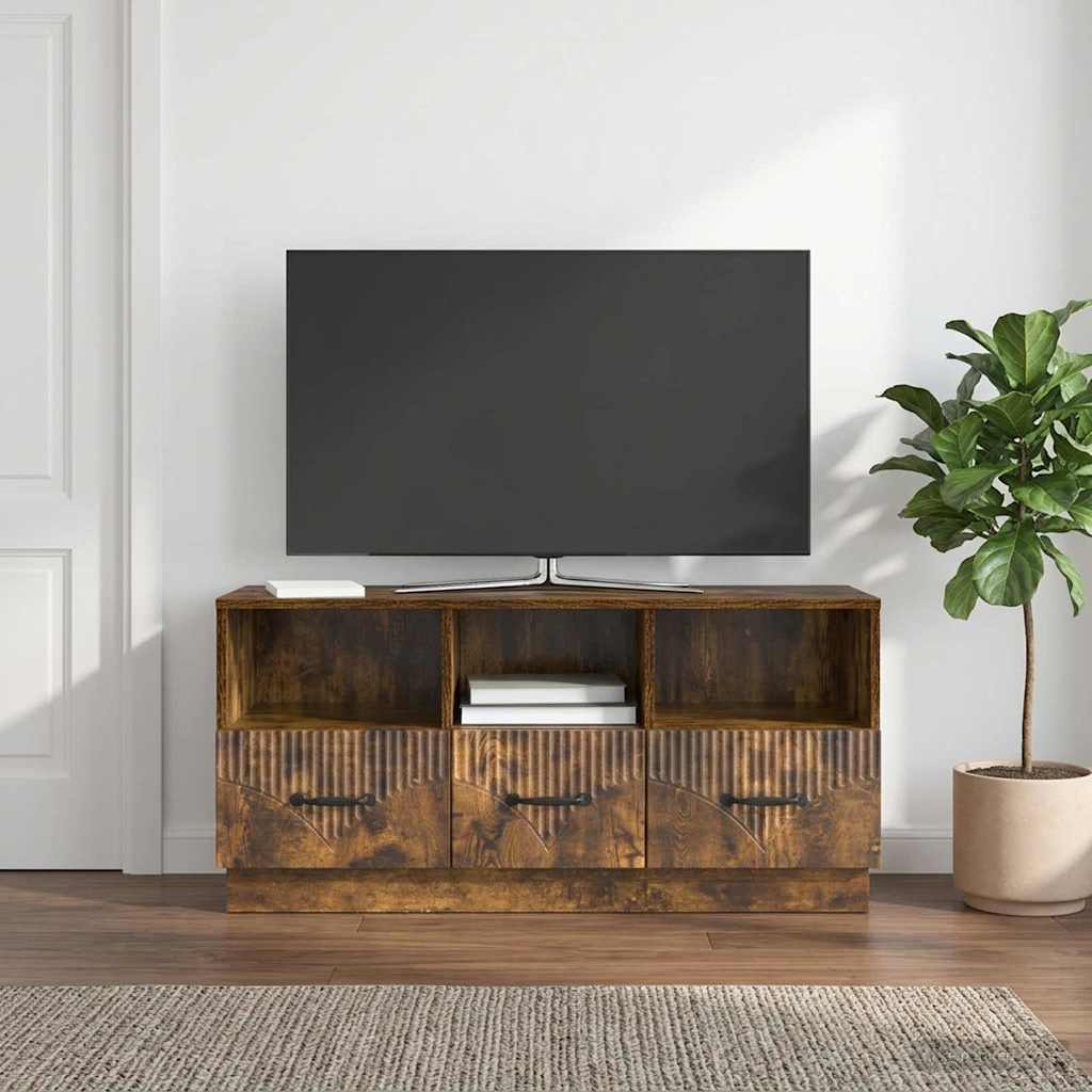 Televizoriaus spintelė Dūminio ąžuolo 102 x 34,5 x 47 cm