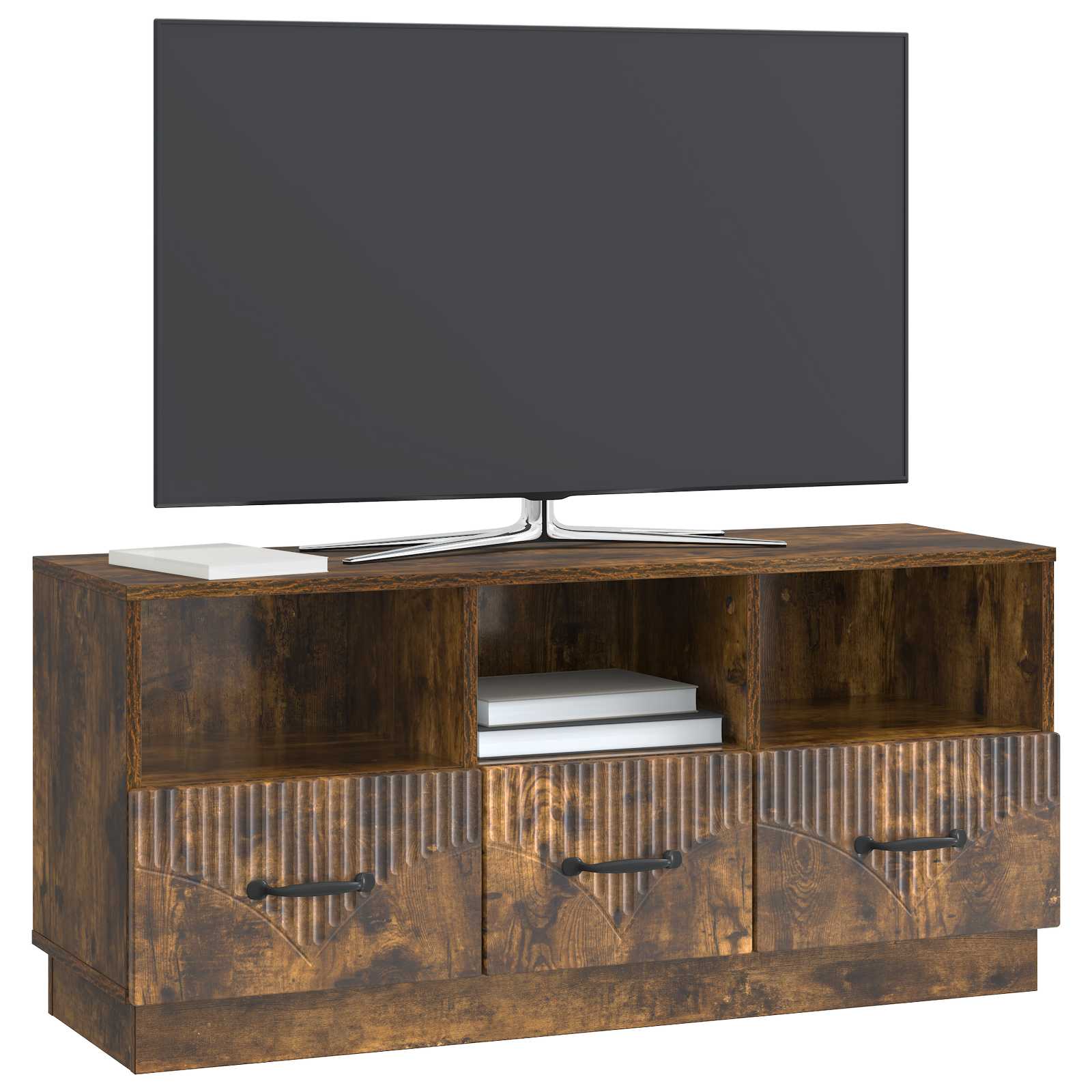 Televizoriaus spintelė Dūminio ąžuolo 102 x 34,5 x 47 cm