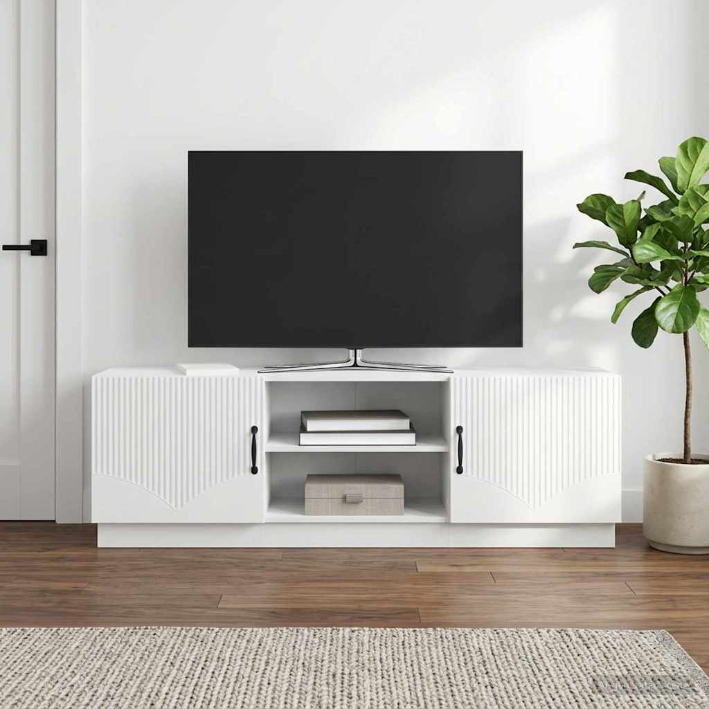 Televizoriaus spintelė Balta 150 x 31 x 47 cm Apdirbta mediena