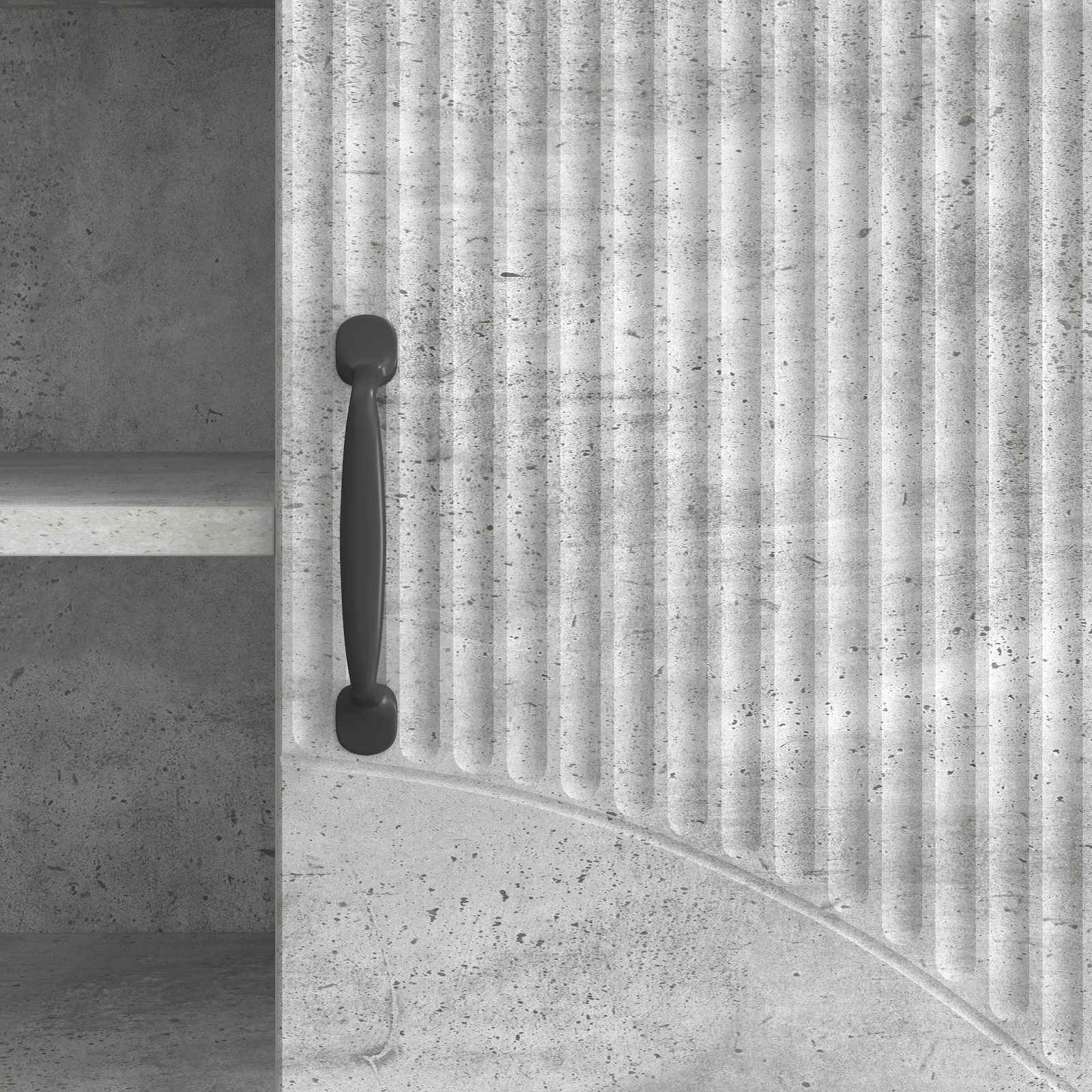 Televizoriaus spintelė Betono pilka 150 x 31 x 47 cm