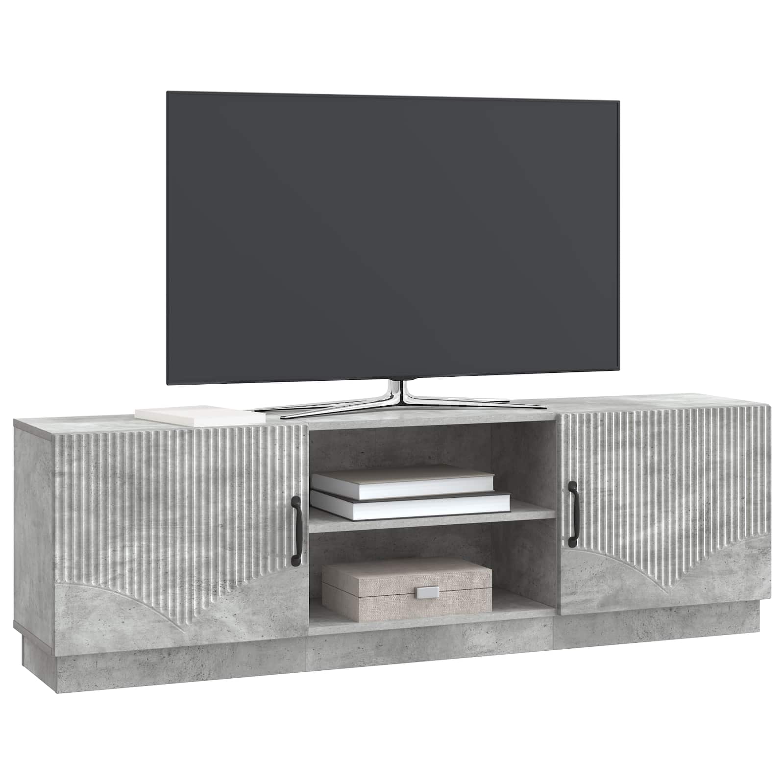 Televizoriaus spintelė Betono pilka 150 x 31 x 47 cm