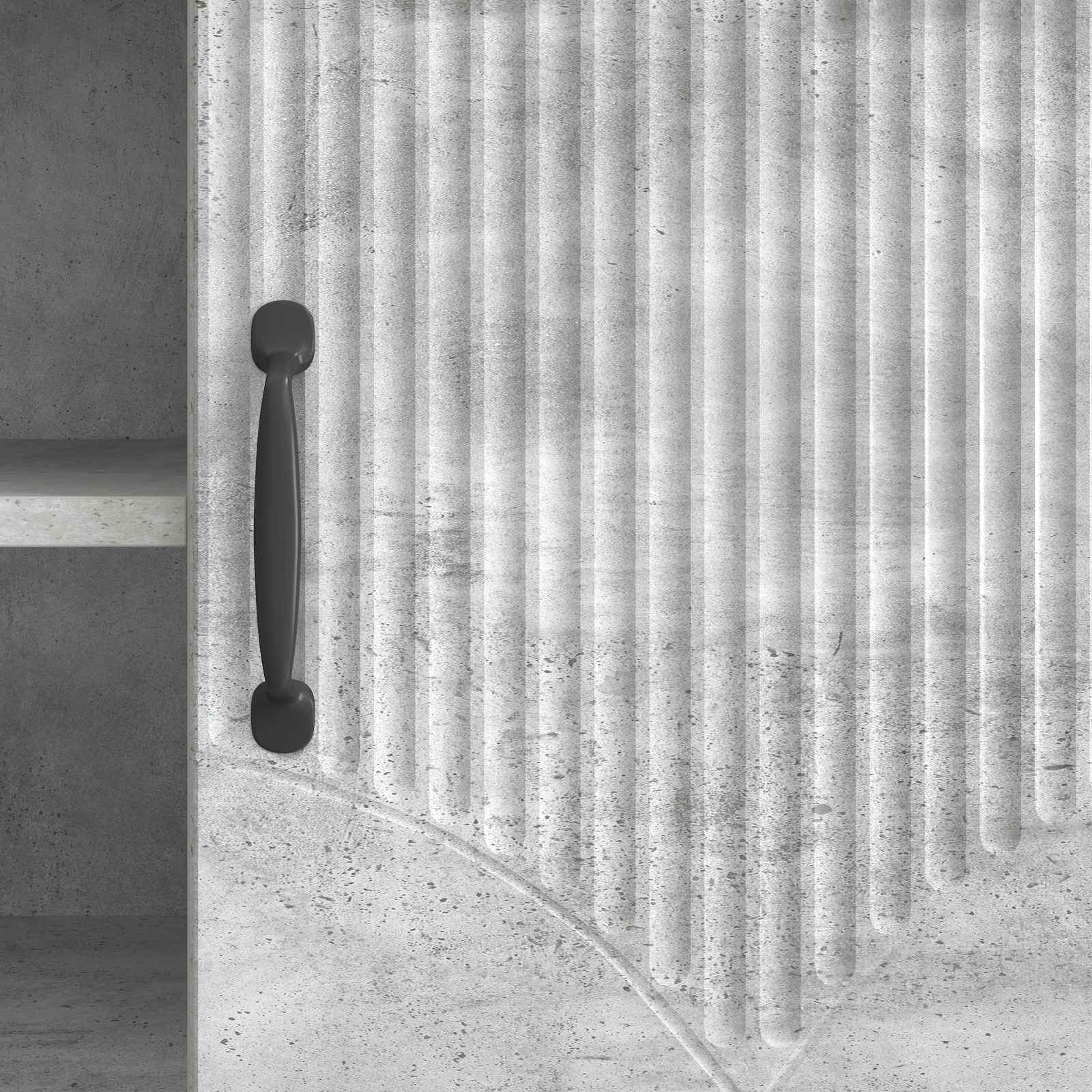 Televizoriaus spintelė Betono pilka 102 x 34,5 x 47 cm