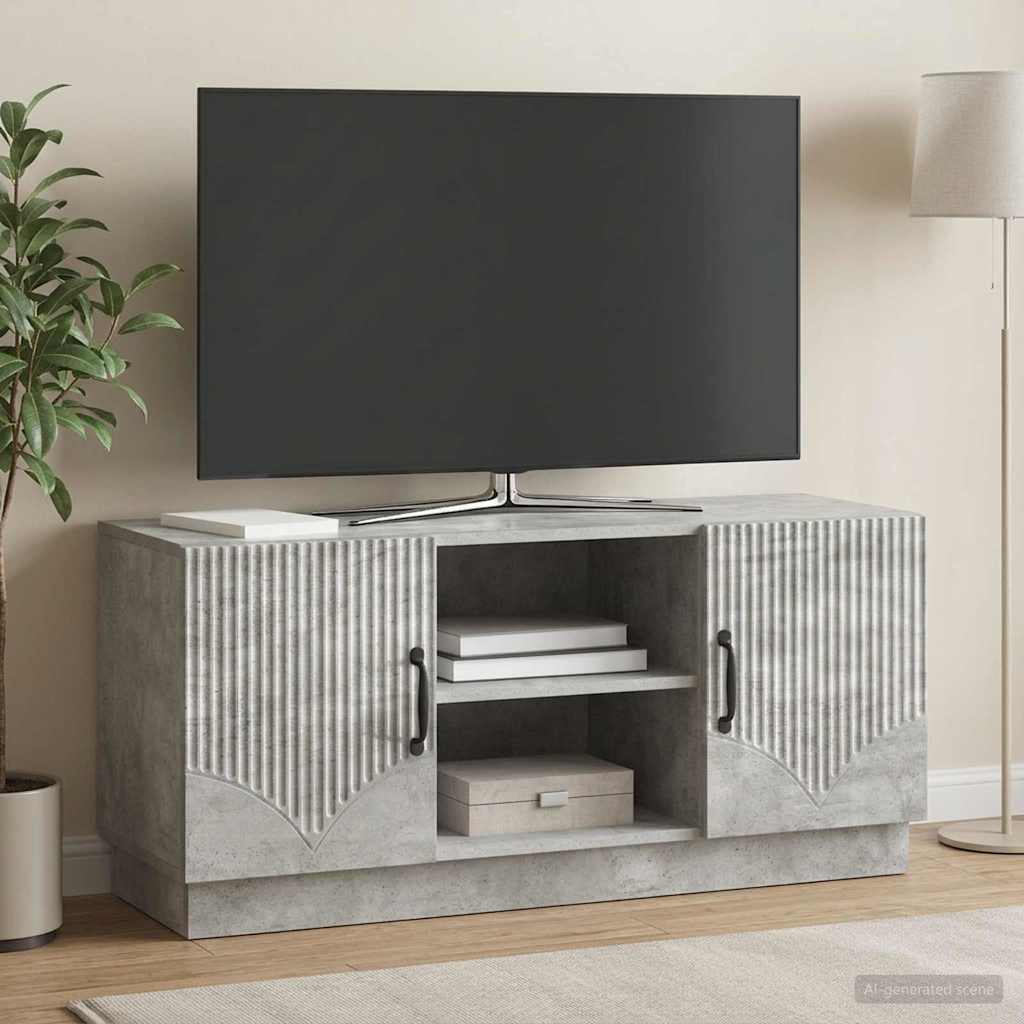 Televizoriaus spintelė Betono pilka 102 x 34,5 x 47 cm