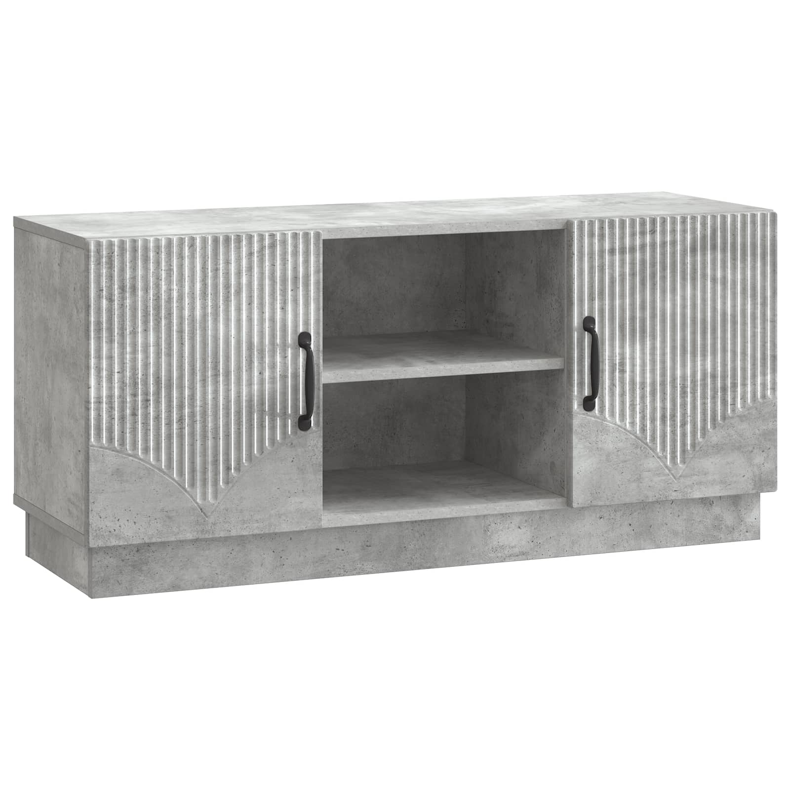 Televizoriaus spintelė Betono pilka 102 x 34,5 x 47 cm