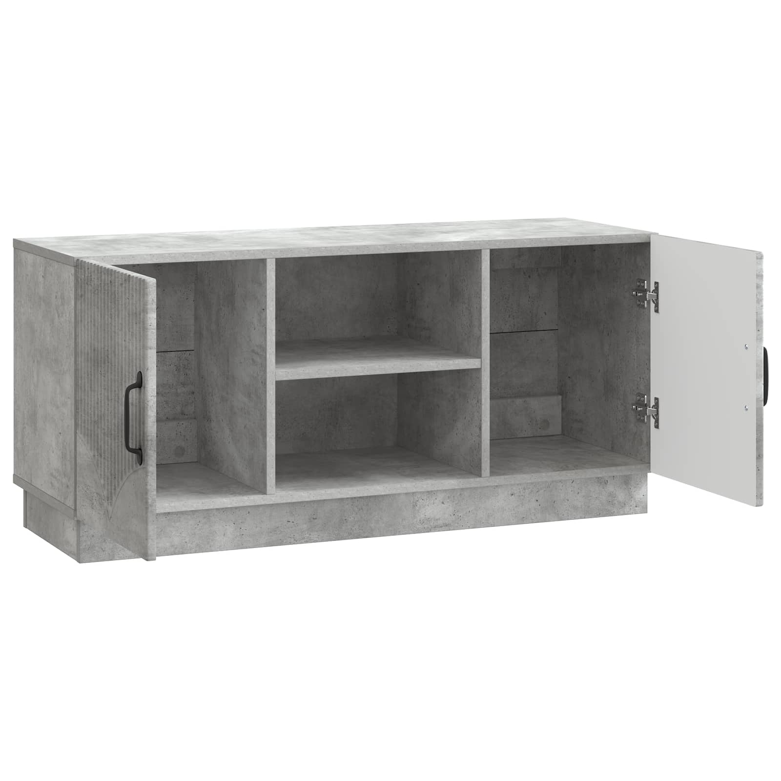 Televizoriaus spintelė Betono pilka 102 x 34,5 x 47 cm