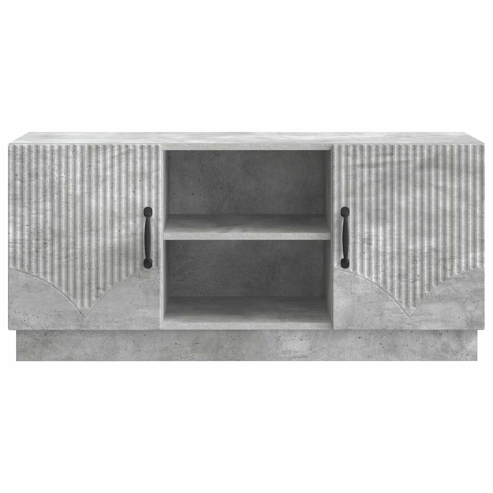 Televizoriaus spintelė Betono pilka 102 x 34,5 x 47 cm