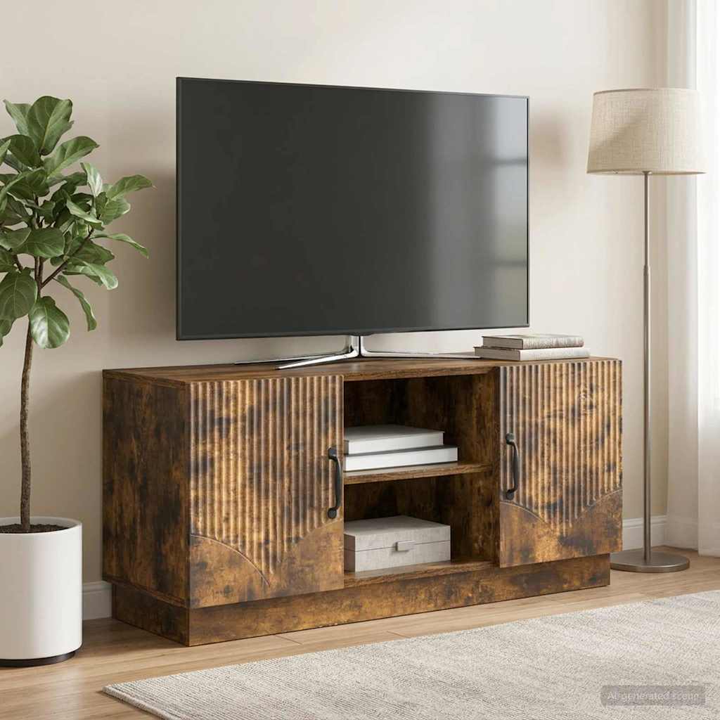 Televizoriaus spintelė Dūminio ąžuolo 102 x 34,5 x 47 cm