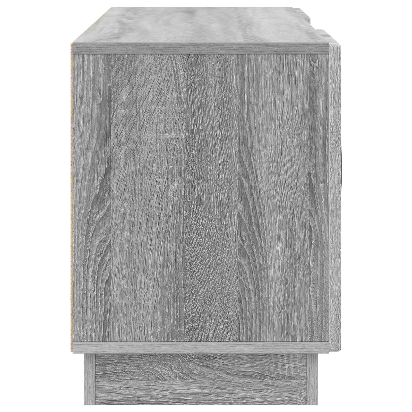 Televizoriaus spintelė Pilka sonoma ąžuolo 102 x 34,5 x 47 cm
