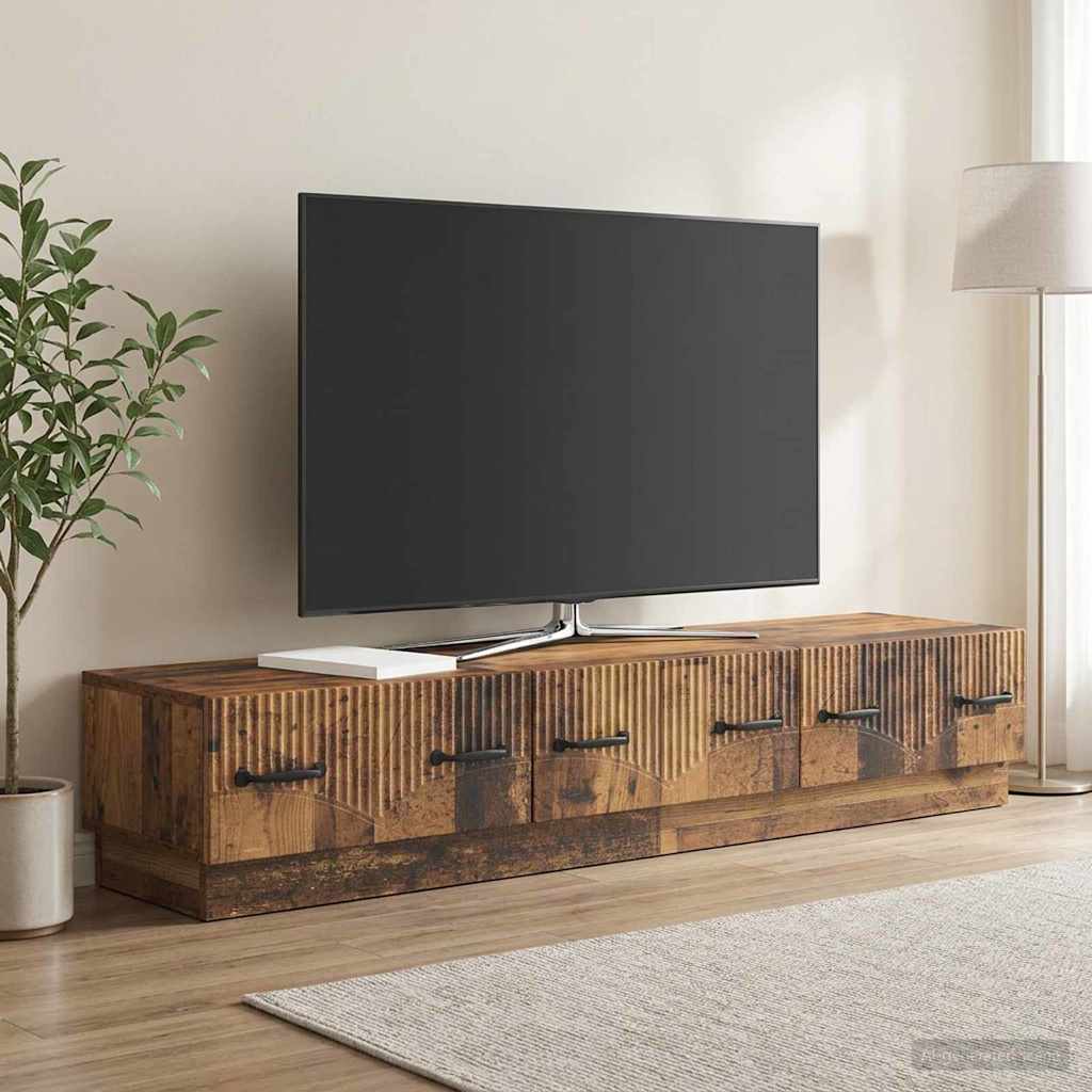 TV skapītis Novecota koka 147 x 34,5 x 27 cm