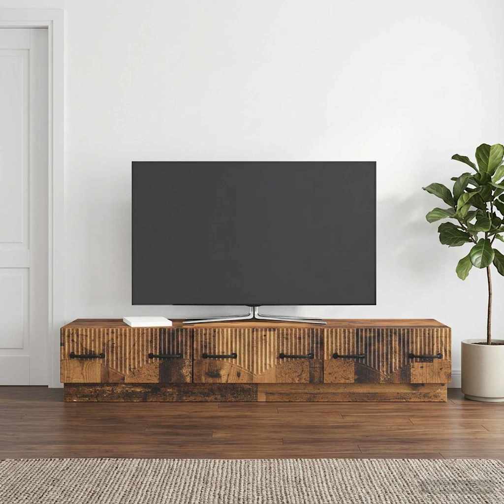 TV skapītis Novecota koka 147 x 34,5 x 27 cm