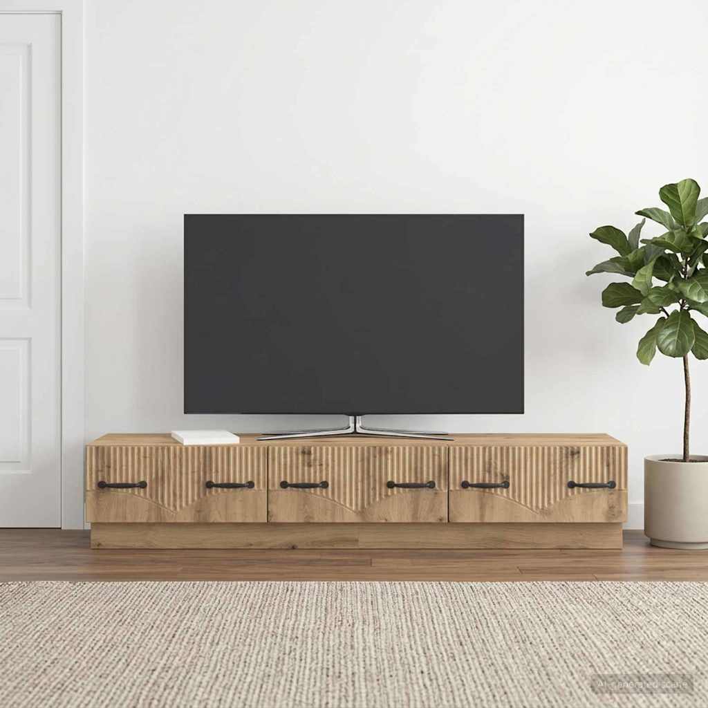 Televizoriaus spintelė Artisano ąžuolo 147 x 34,5 x 27 cm