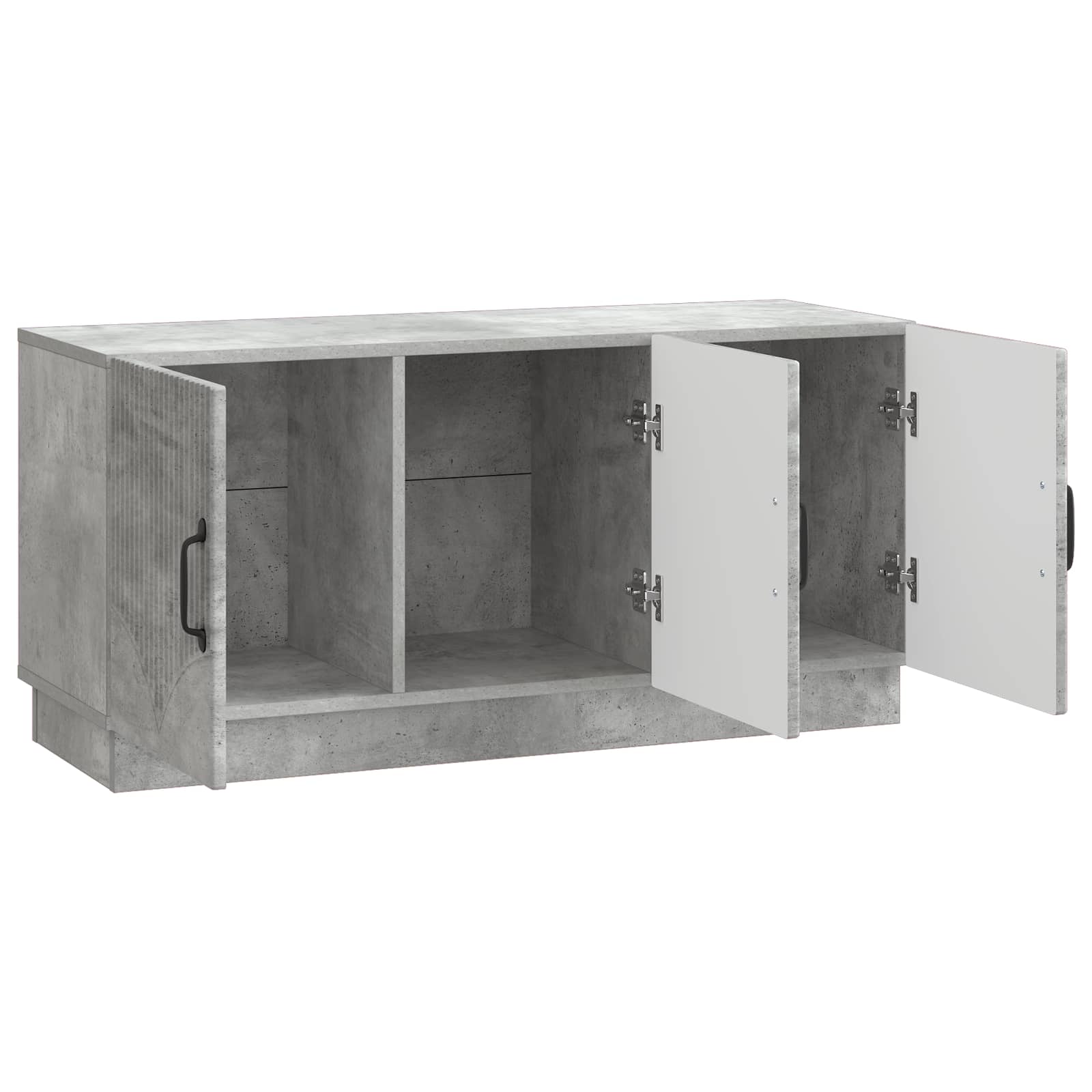 Televizoriaus spintelė Betono pilka 99 x 34,5 x 47 cm