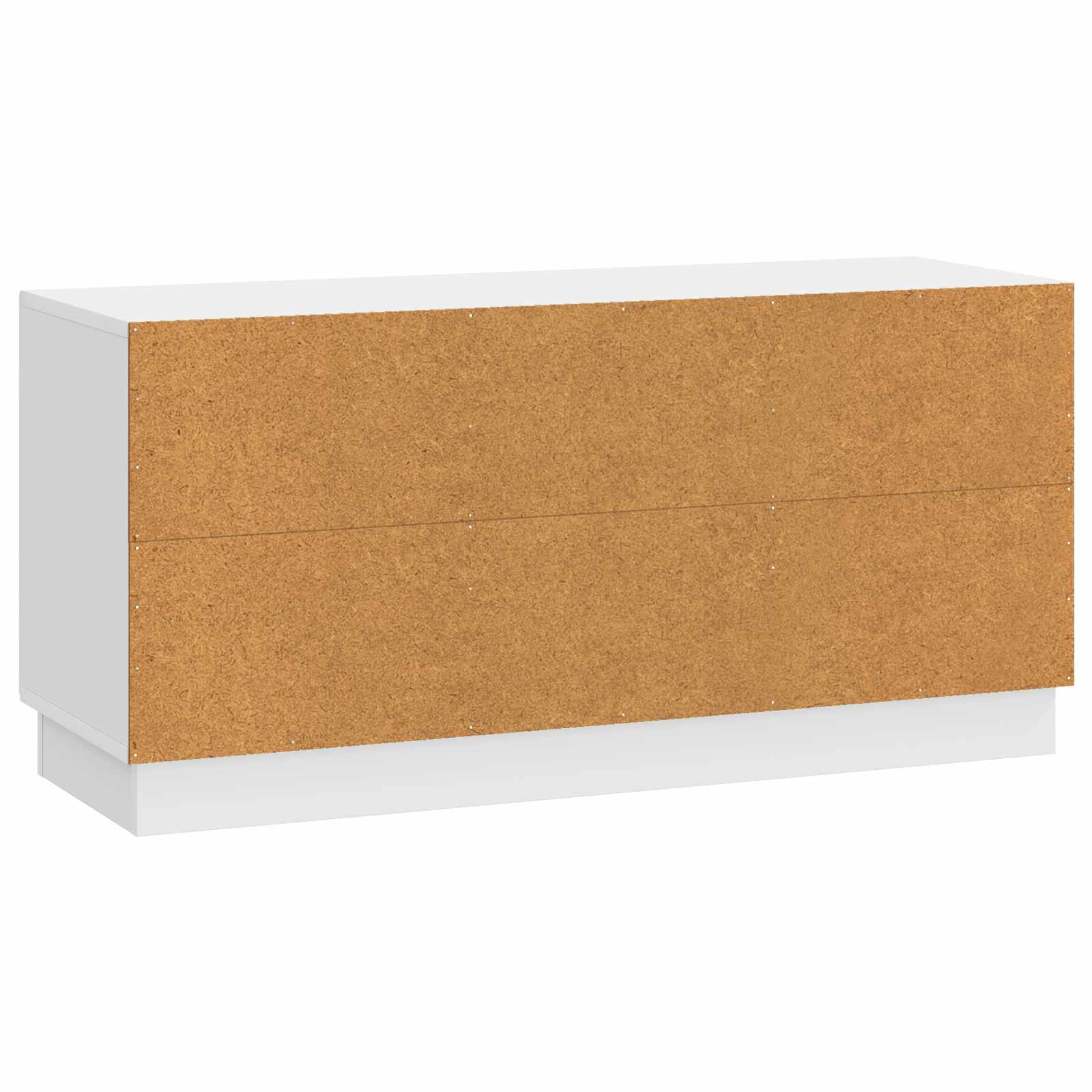 TV skapītis, īpaši spīdīgs balts, 99 x 34,5 x 47 cm