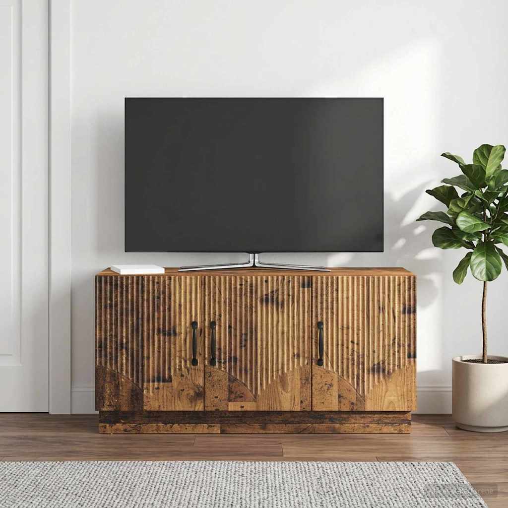 Televizoriaus spintelė Sendintos medienos 99 x 34,5 x 47 cm