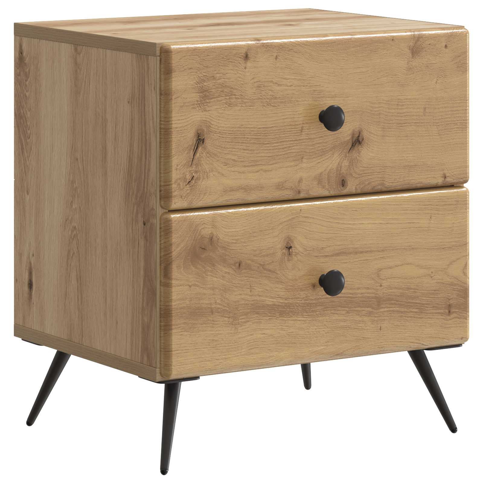 Šalia lovos spintelė 2 pcs Artisano ąžuolo 43 x 34,5 x 47,5 cm