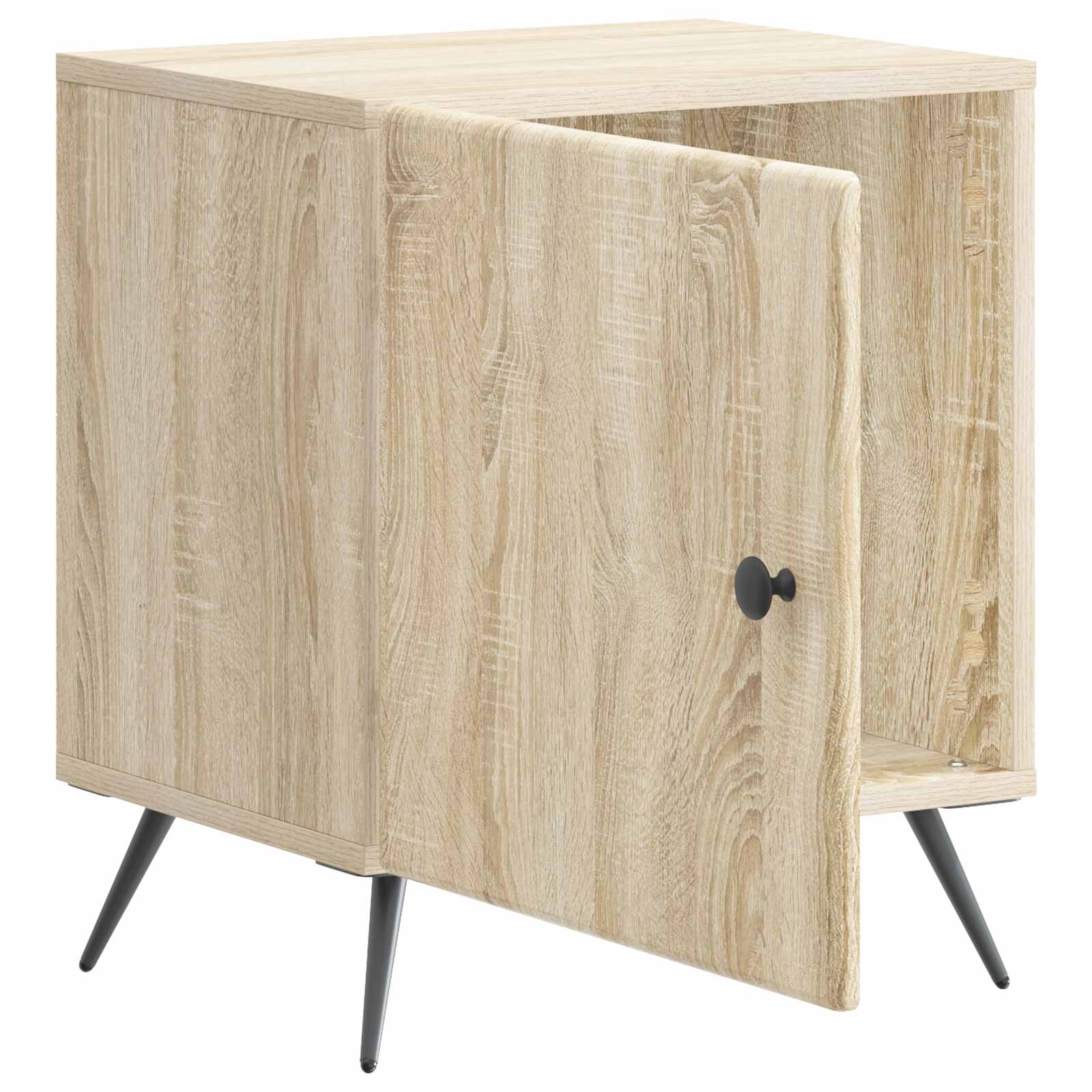Šalia lovos spintelė 2 pcs Sonoma ąžuolas 43 x 34,5 x 50 cm