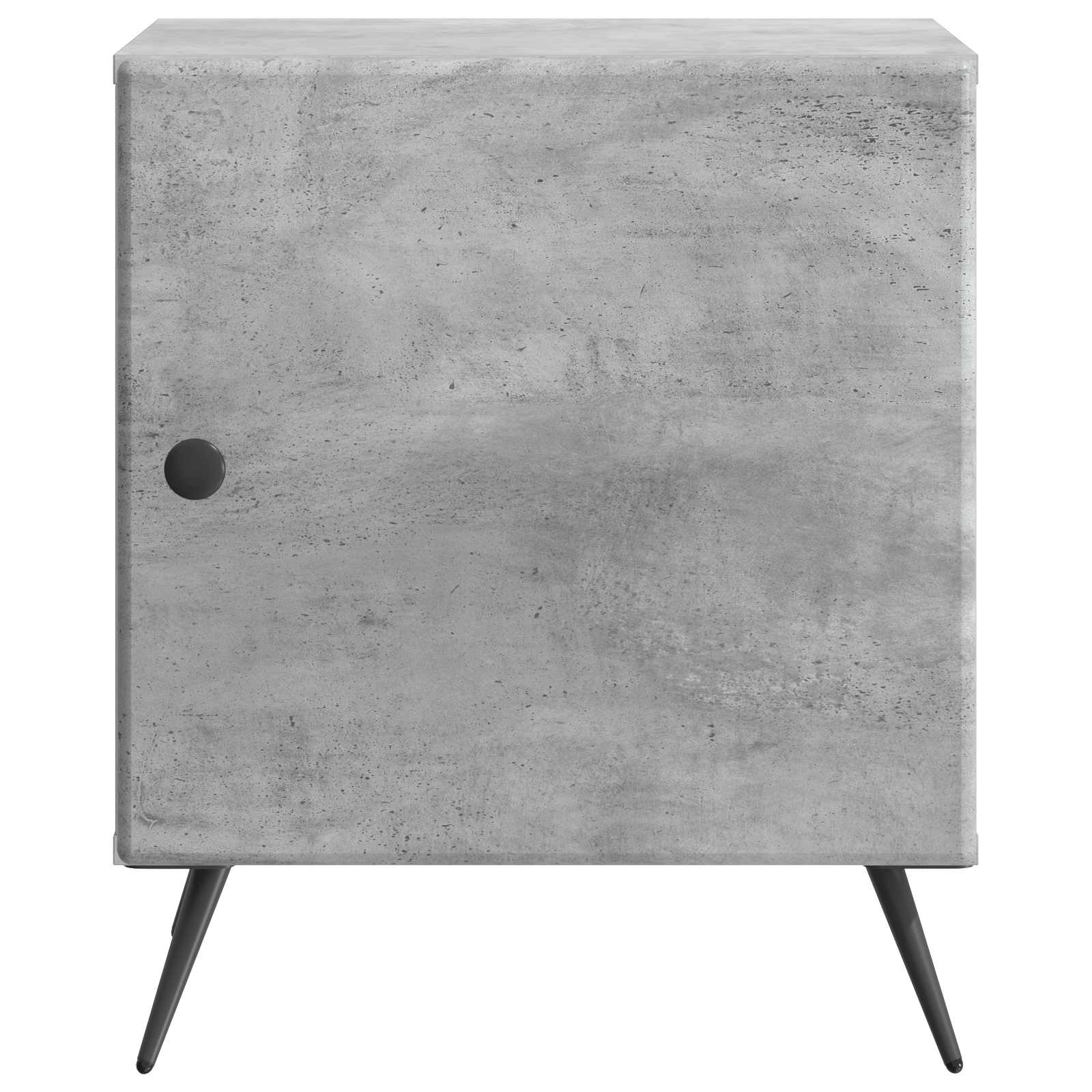 Šalia lovos spintelė 2 pcs Betono pilka 43 x 34,5 x 50 cm