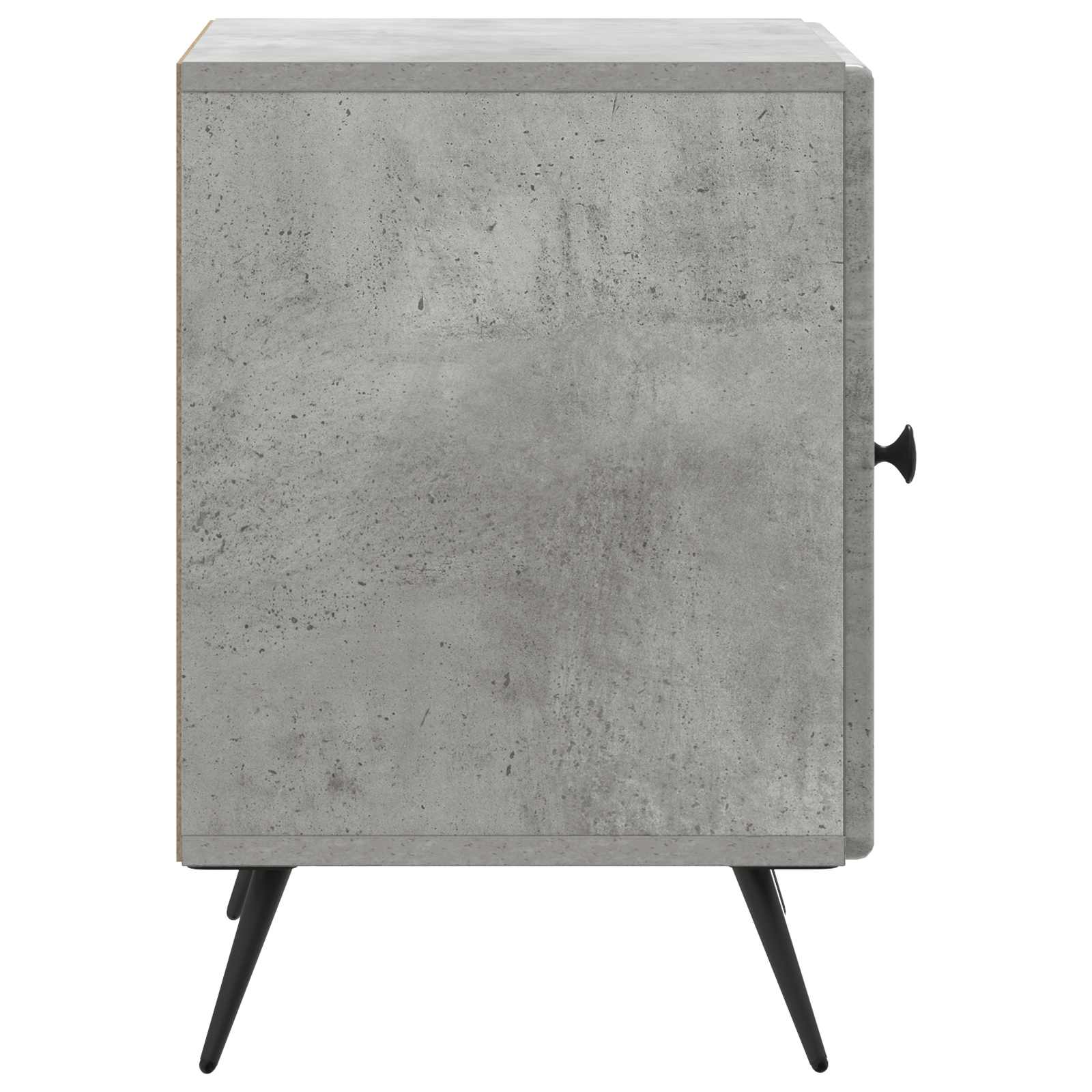 Šalia lovos spintelė 2 pcs Betono pilka 43 x 34,5 x 50 cm
